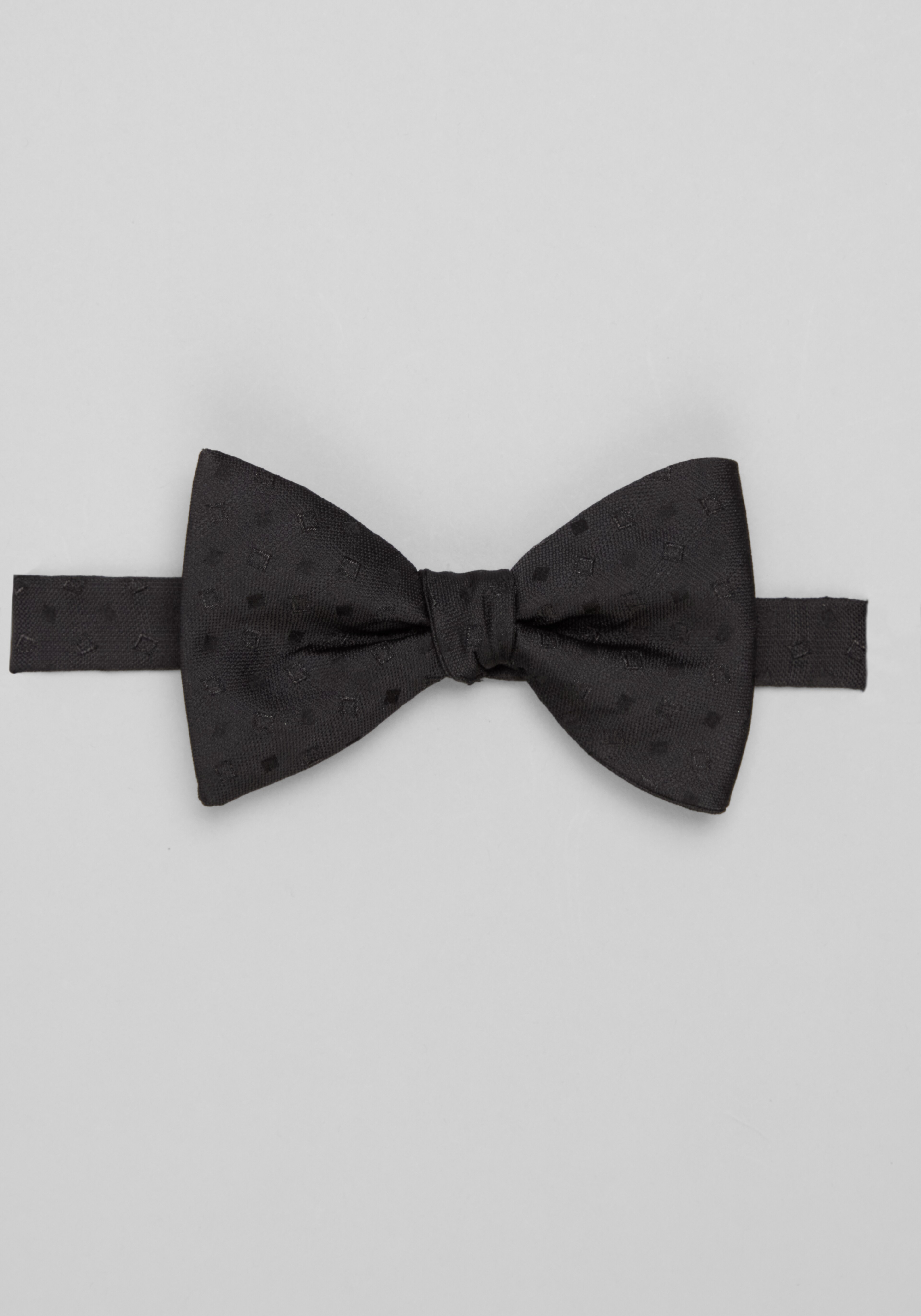 Jos. A. Bank Tonal Floating Squares Pre-Tied Big Bow Tie