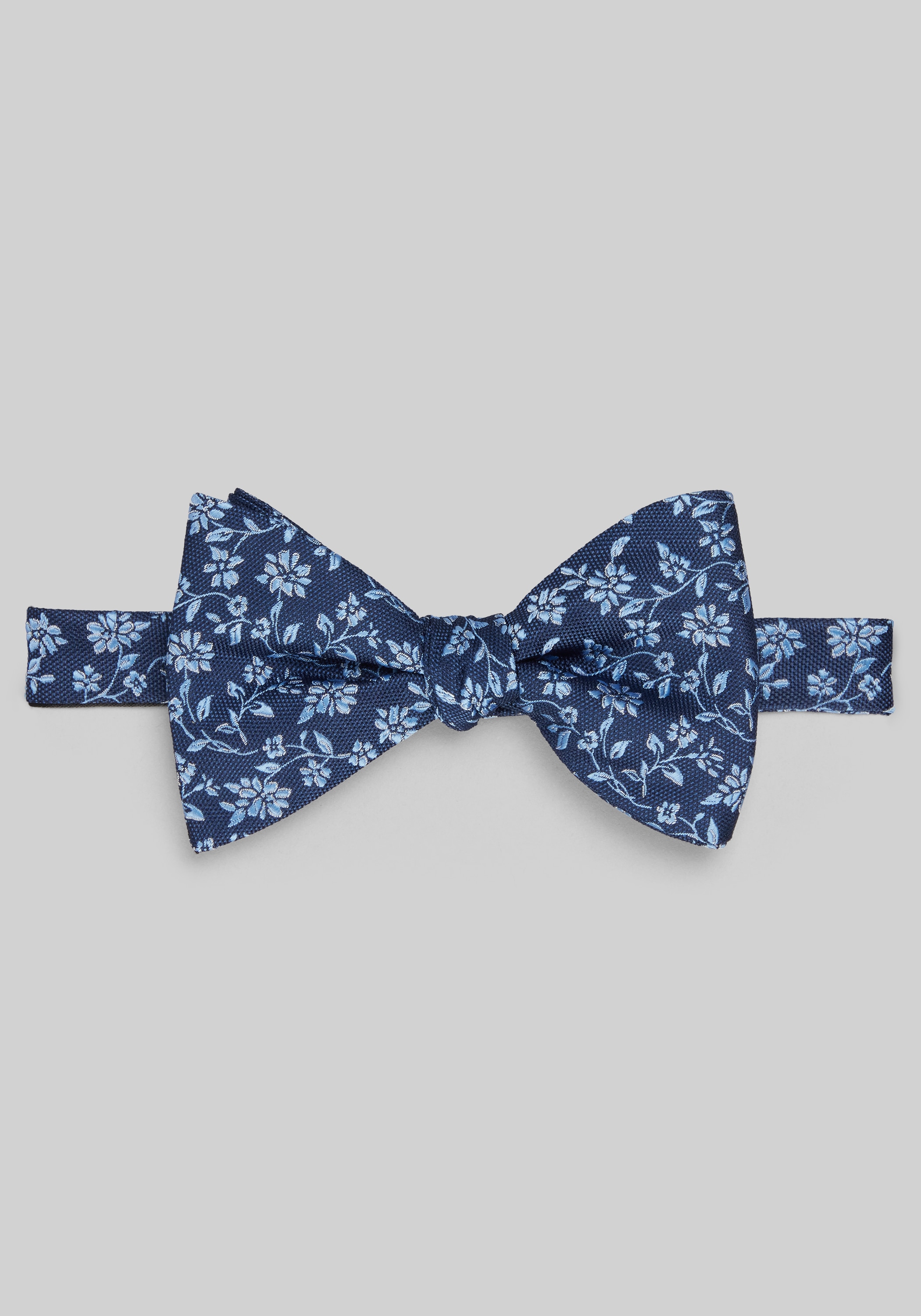 Men's Accessories, Jos. A. Bank Floral Vine Pre-Tied Big Bow Tie - Jos A Bank