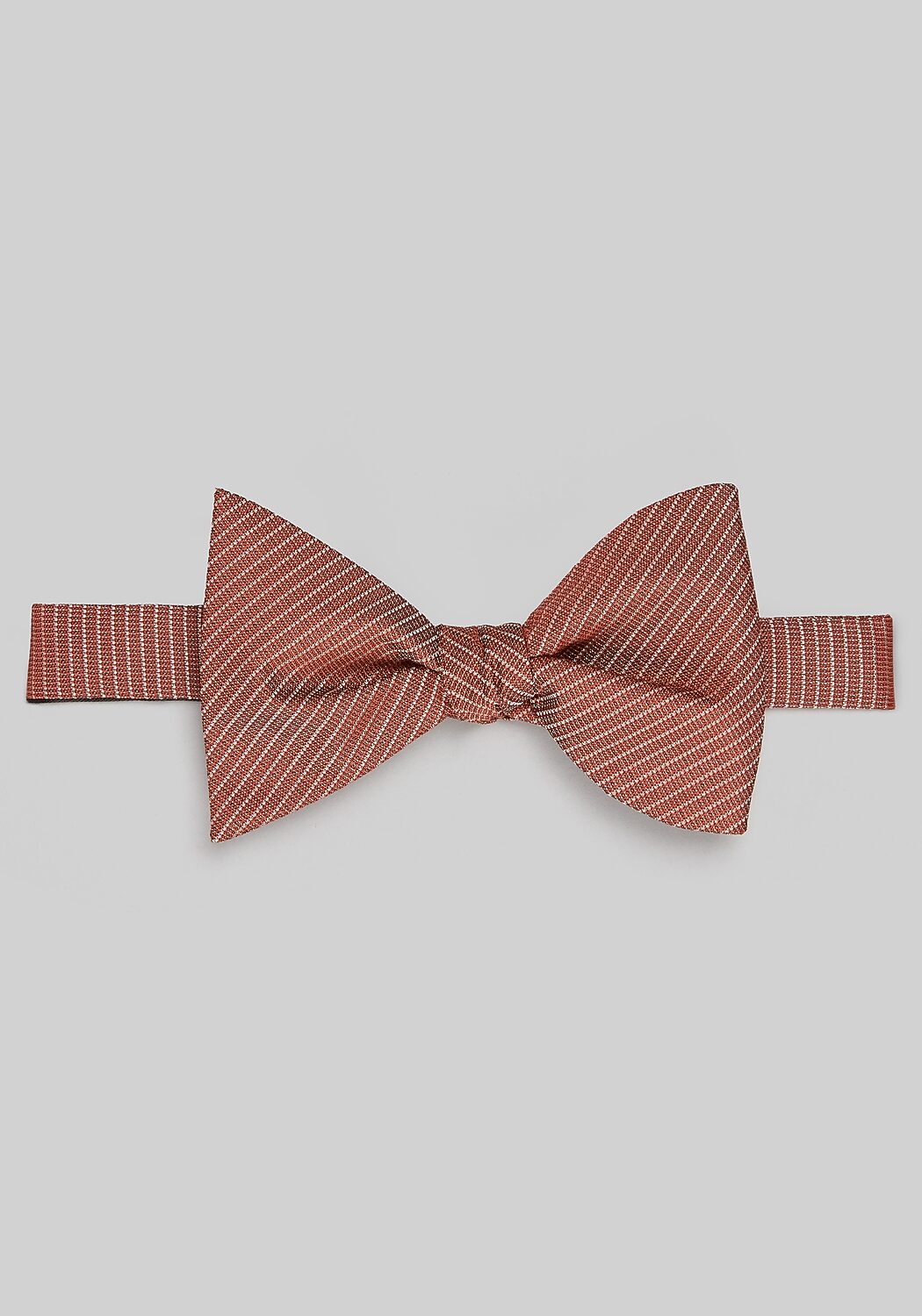 Jos. A. Bank Fine Stripe Pre-Tied Big Bow Tie