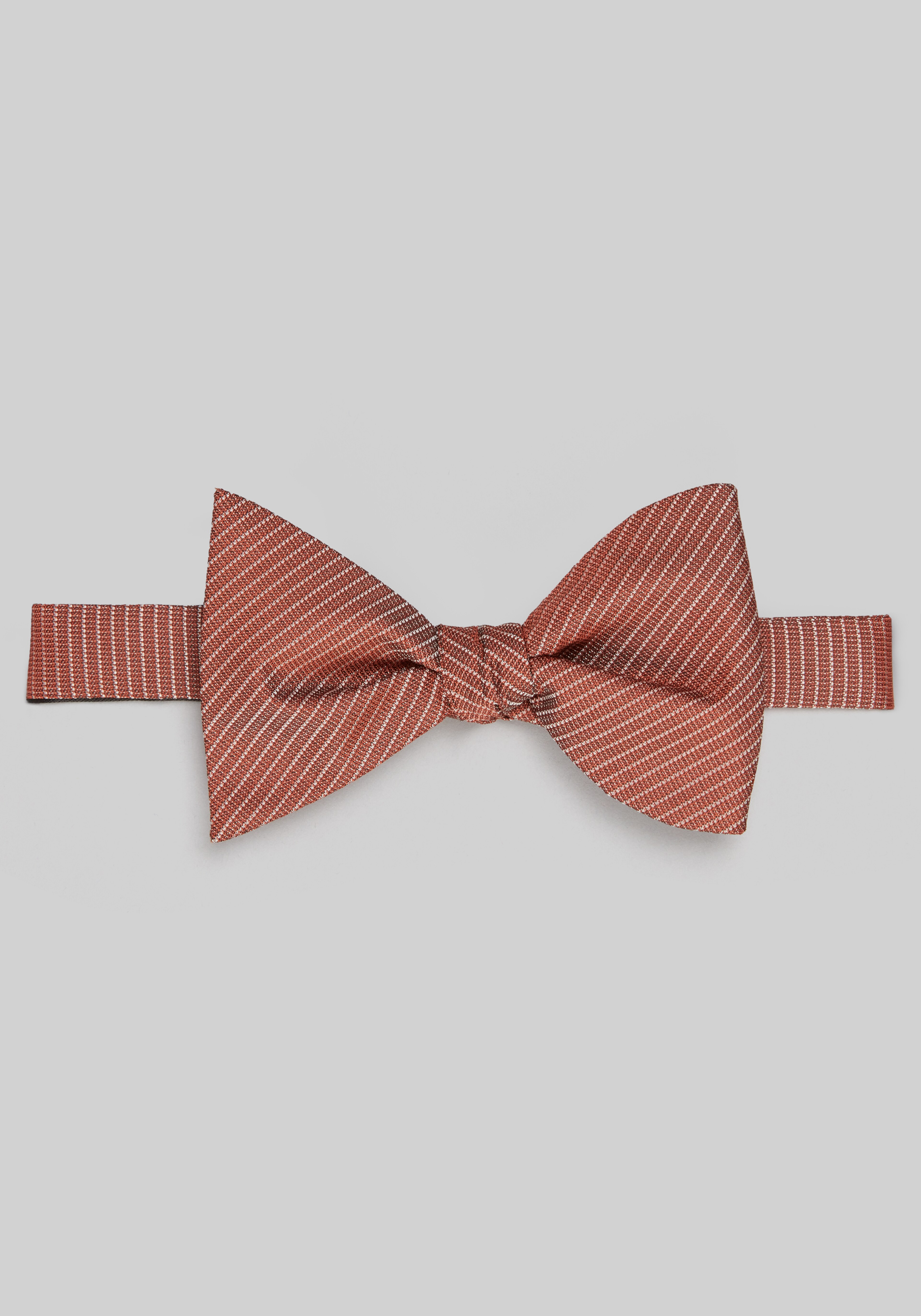 Jos. A. Bank Fine Stripe Pre-Tied Big Bow Tie