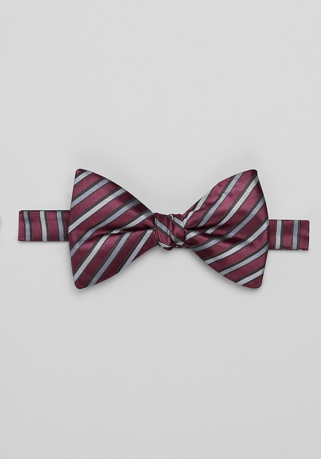 Jos. A. Bank Strong Stripe Pre-Tied Big Bow Tie