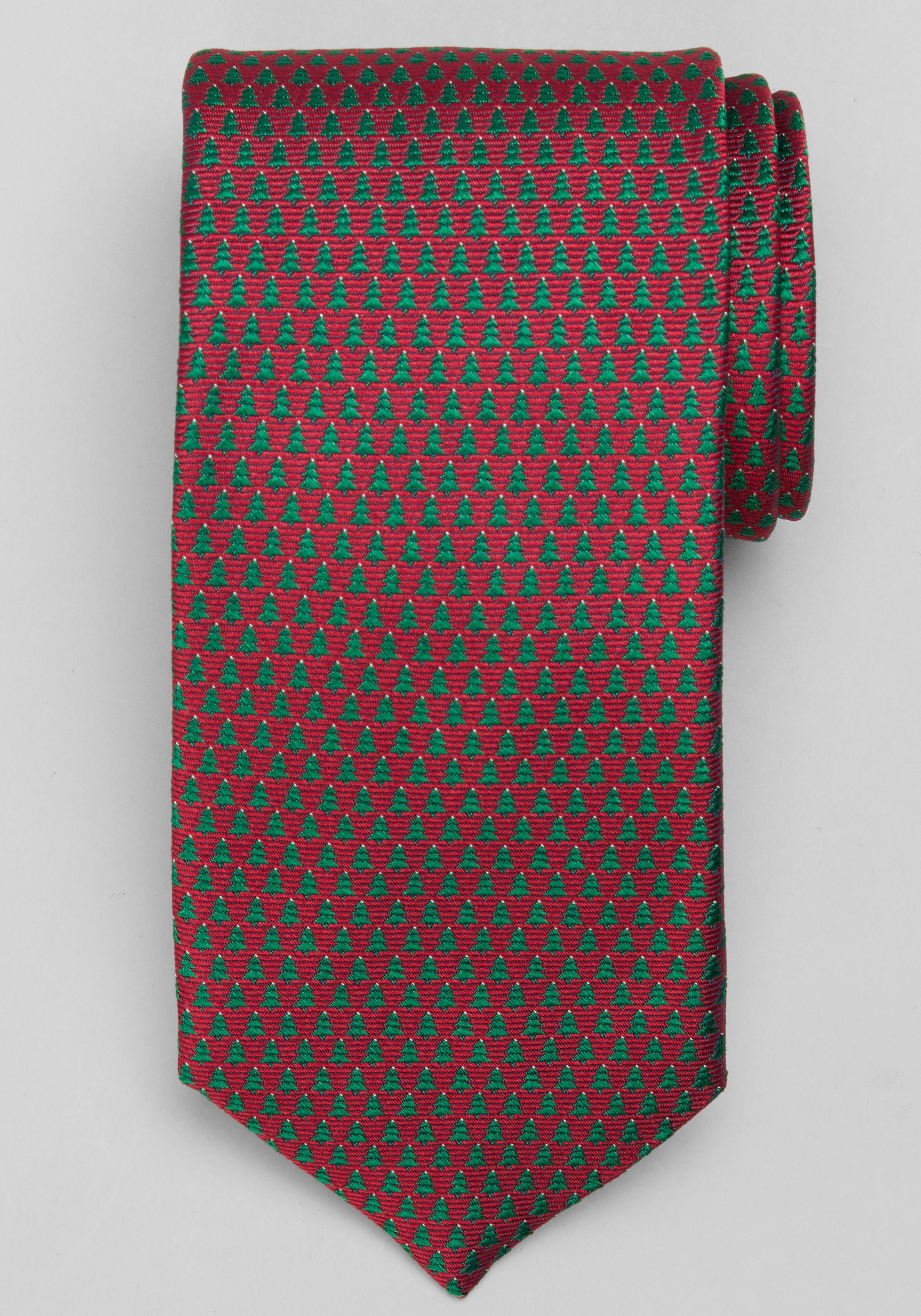 Men's New!, Jos. A. Bank Mini Christmas Tree Tie - Jos A Bank