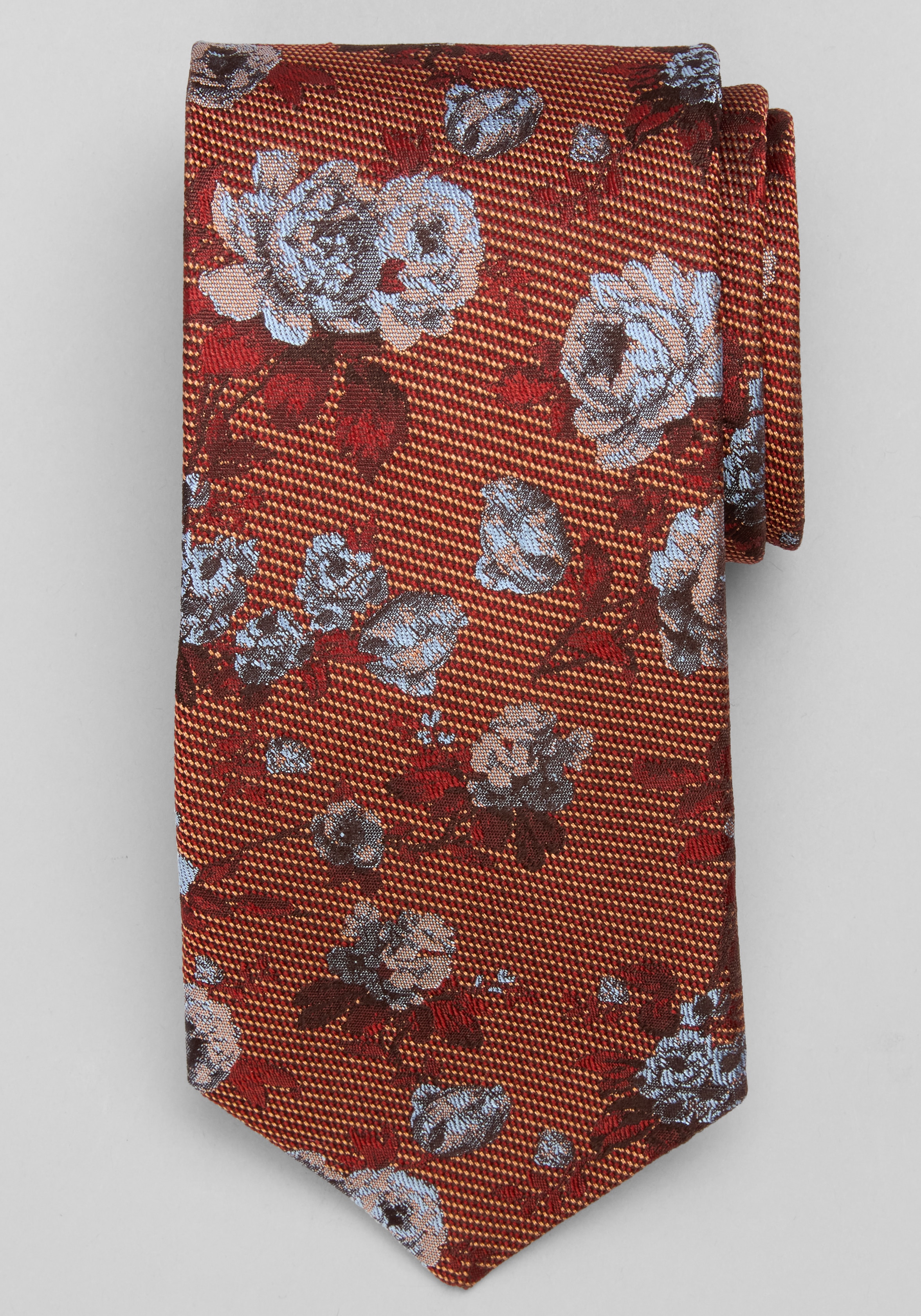 Men's New!, Reserve Collection Dimensional Rose Tie - Jos A Bank