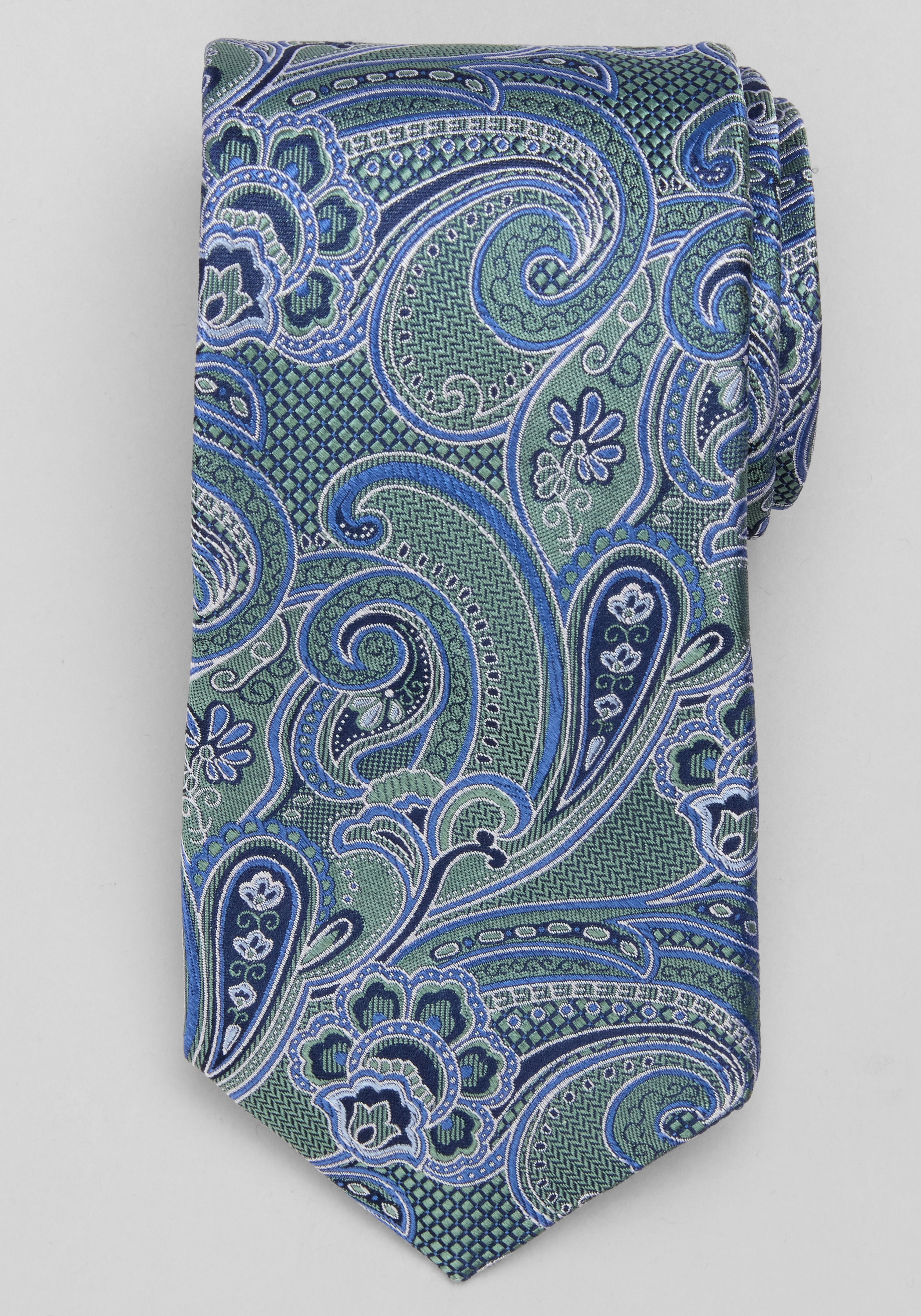 Men's FLYOUT_CATEGORY, Reserve Collection Parisian Paisley Tie - Big & Tall - Jos A Bank