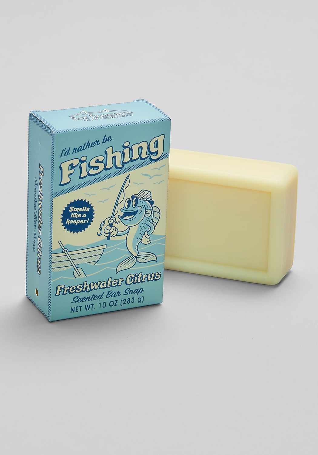 San Francisco Soap Co. I'd Rather Be Fishing Freshwater Citrus Soap