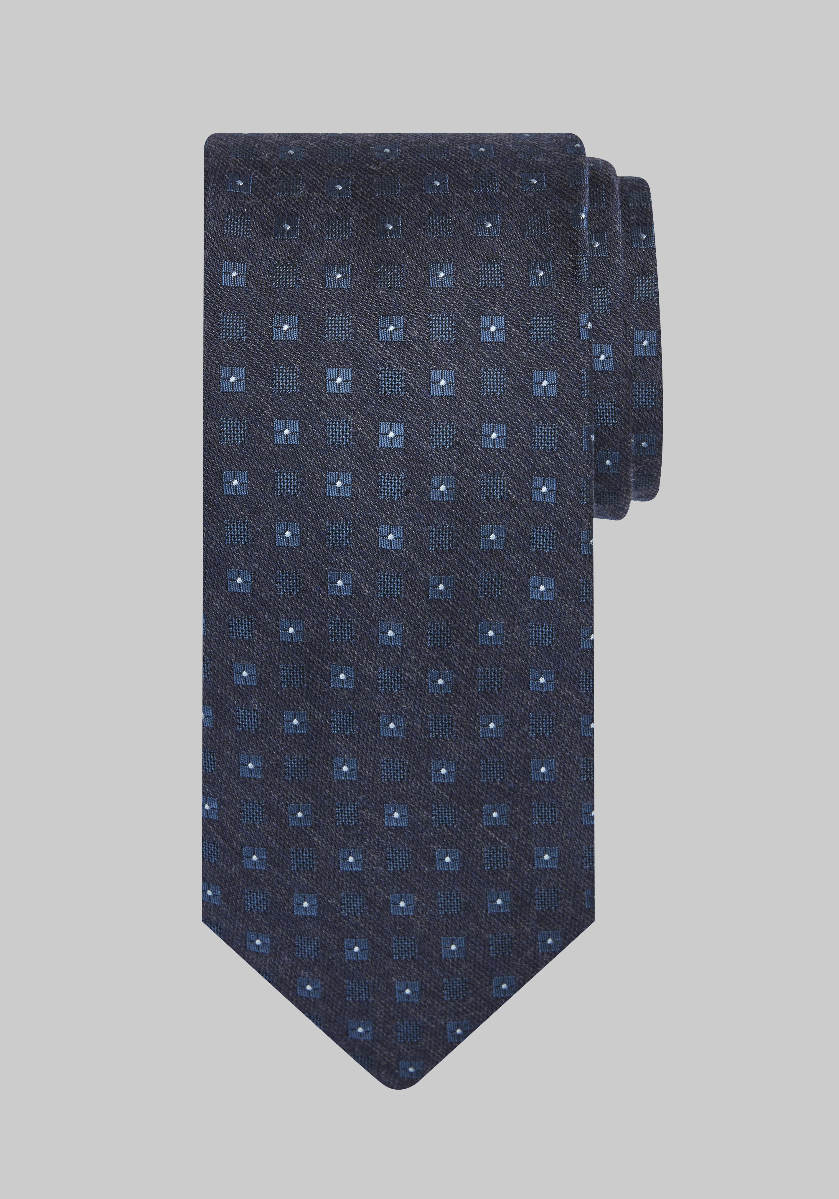 Men's Accessories, Jos. A. Bank Square Dot Tie - Jos A Bank