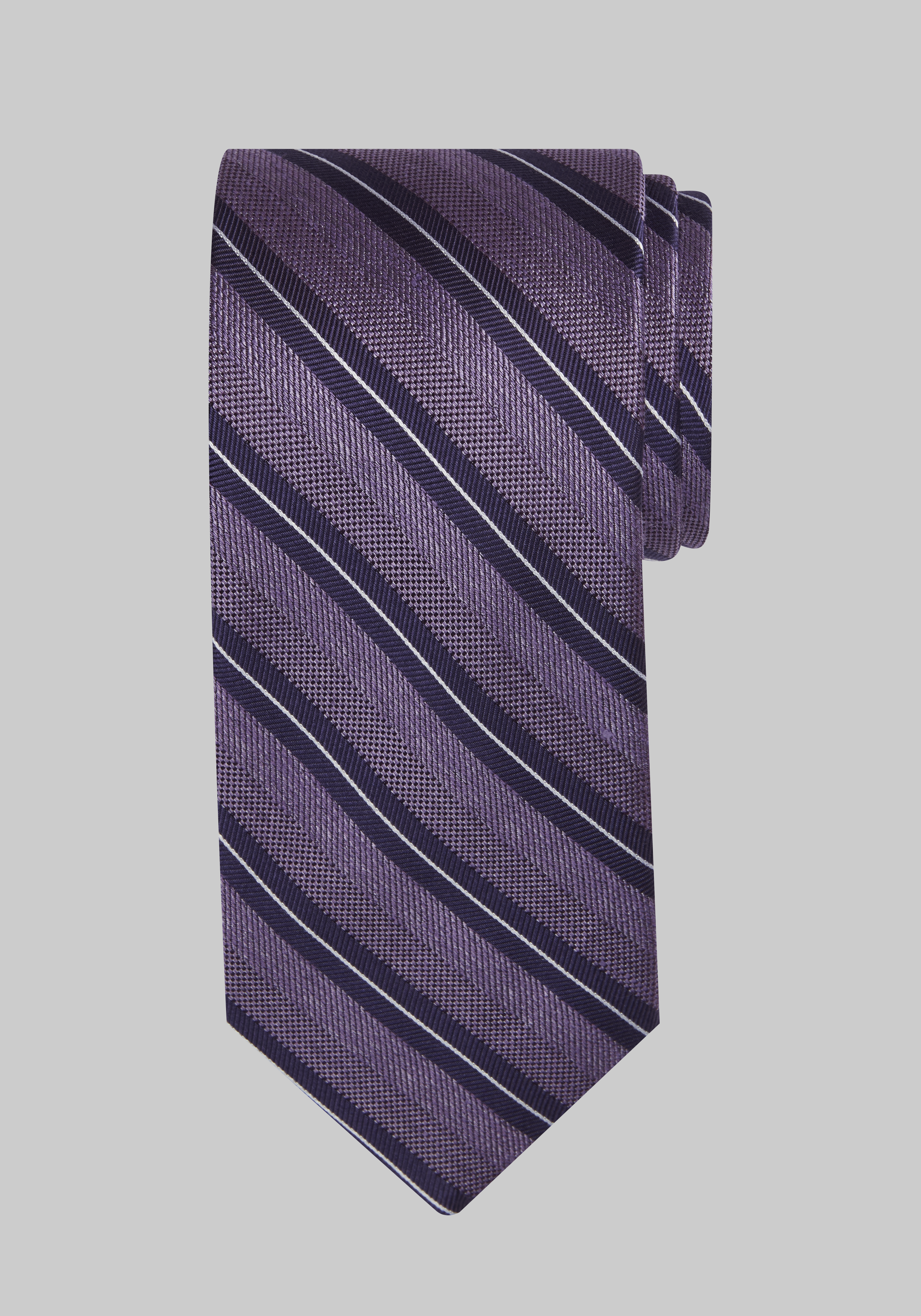 Men's CLEARANCE, Jos. A. Bank Wide Classic Stripe Tie CLEARANCE - Jos A Bank