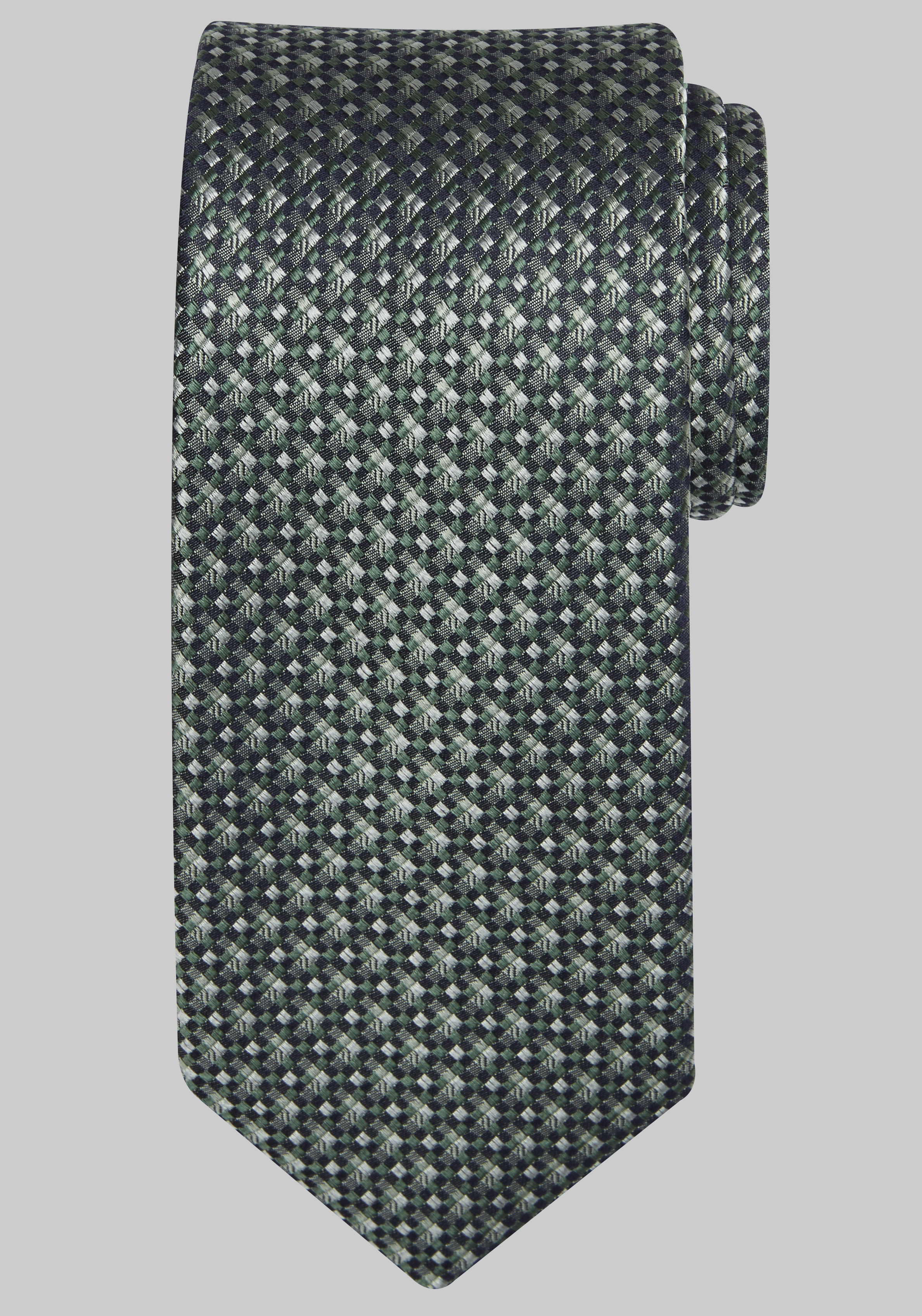 Men's CLEARANCE, Jos. A. Bank Layered Micro Neat Tie CLEARANCE - Jos A Bank