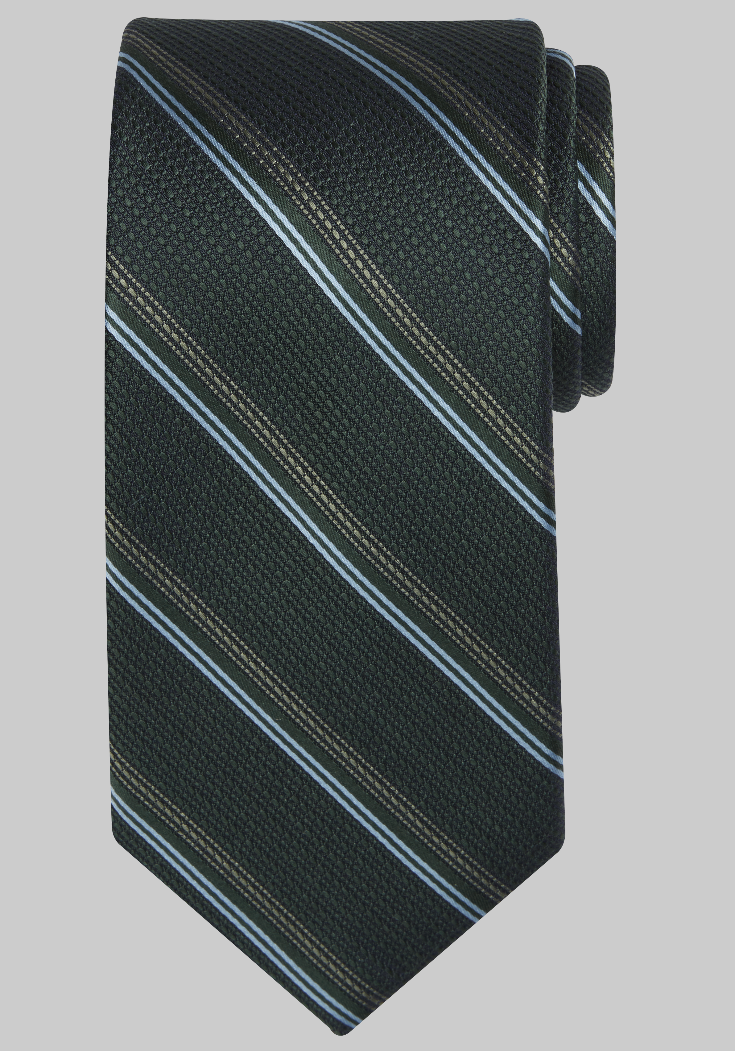 Men's Accessories, Traveler&reg; Collection Smooth Stripe Tie - Jos A Bank