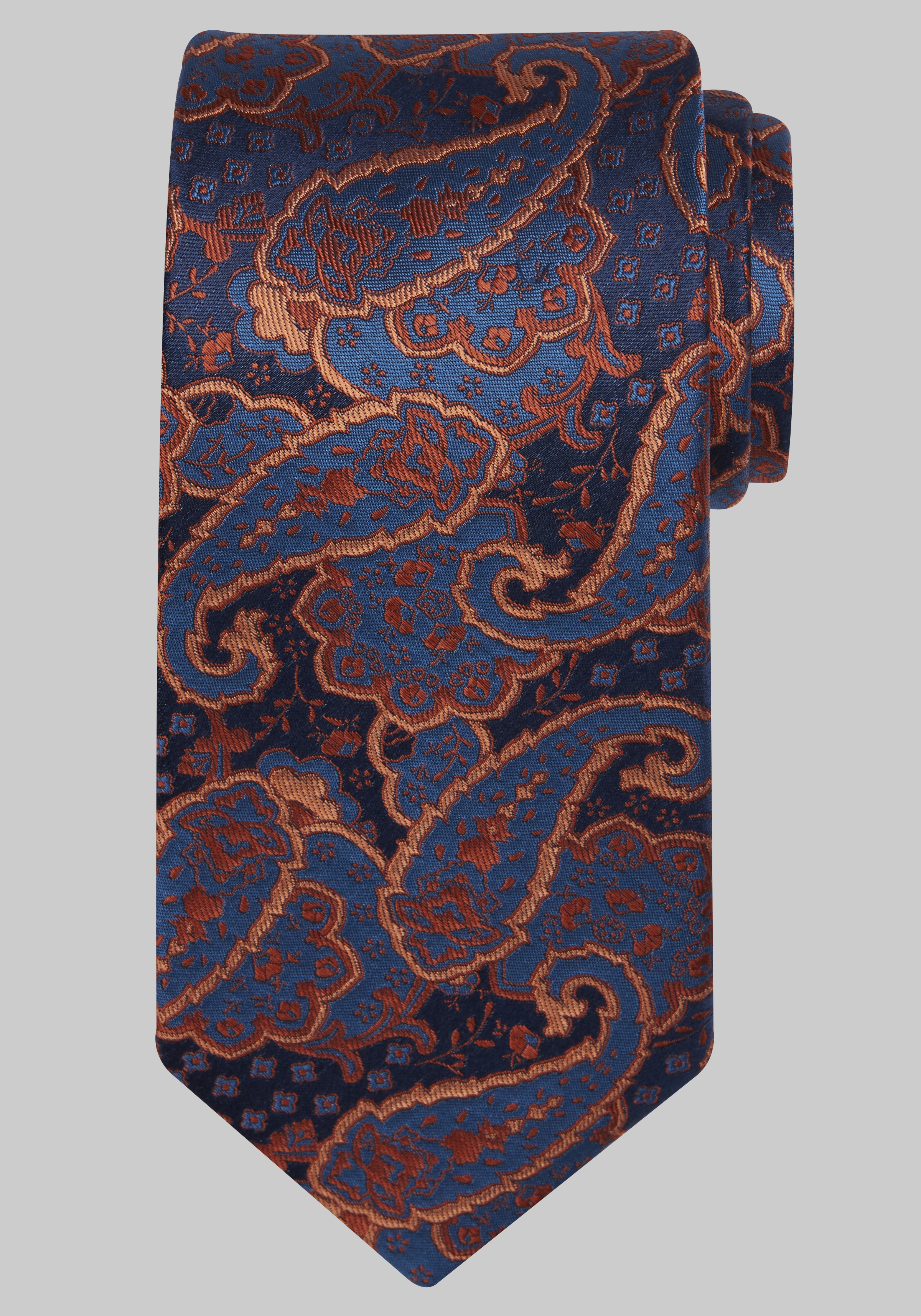 Men's Special Categories, Reserve Collection Filigree Paisley Tie Long - Jos A Bank