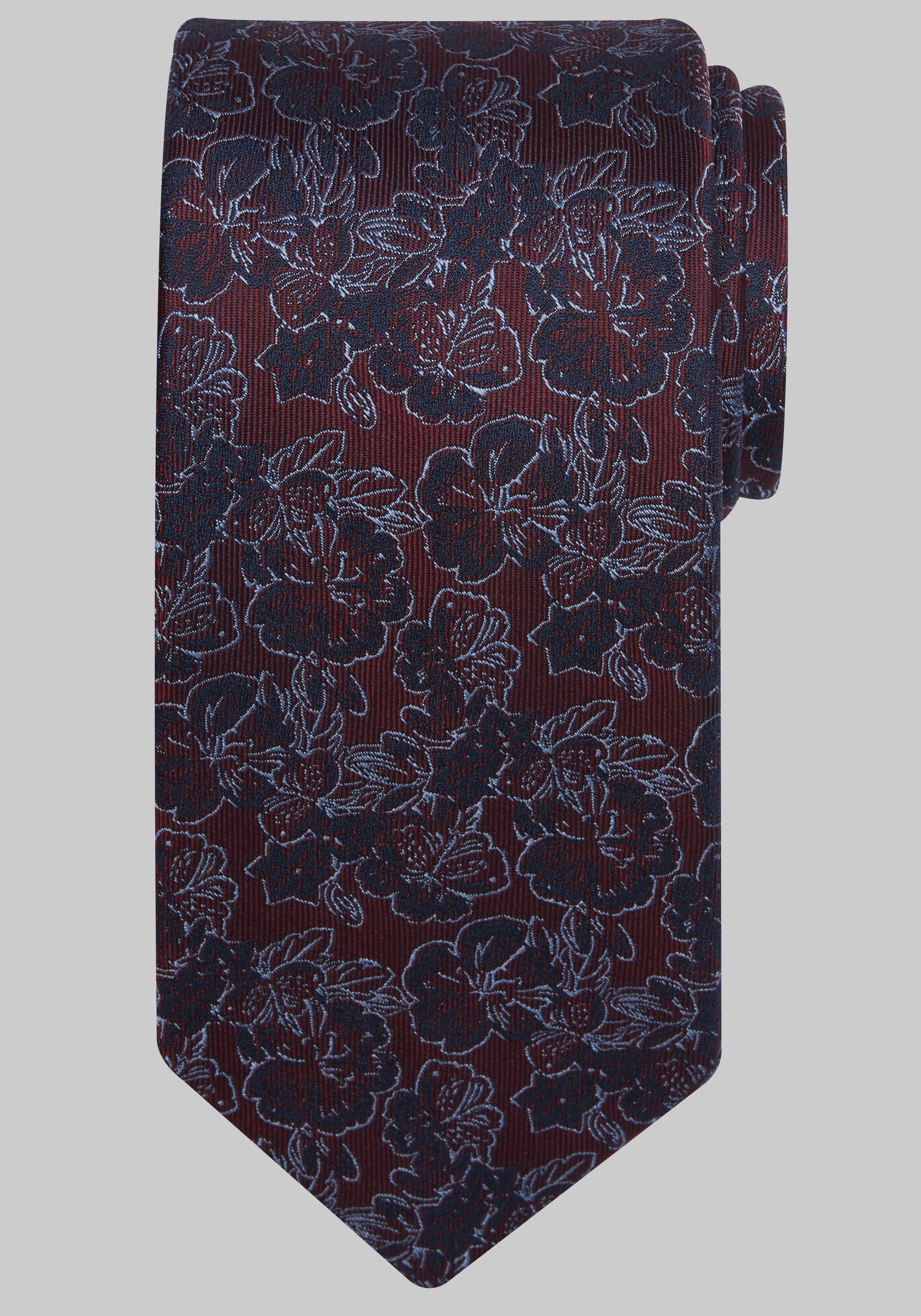 Men's CLEARANCE, Reserve Collection Hibiscus Floral Tie Long CLEARANCE - Jos A Bank