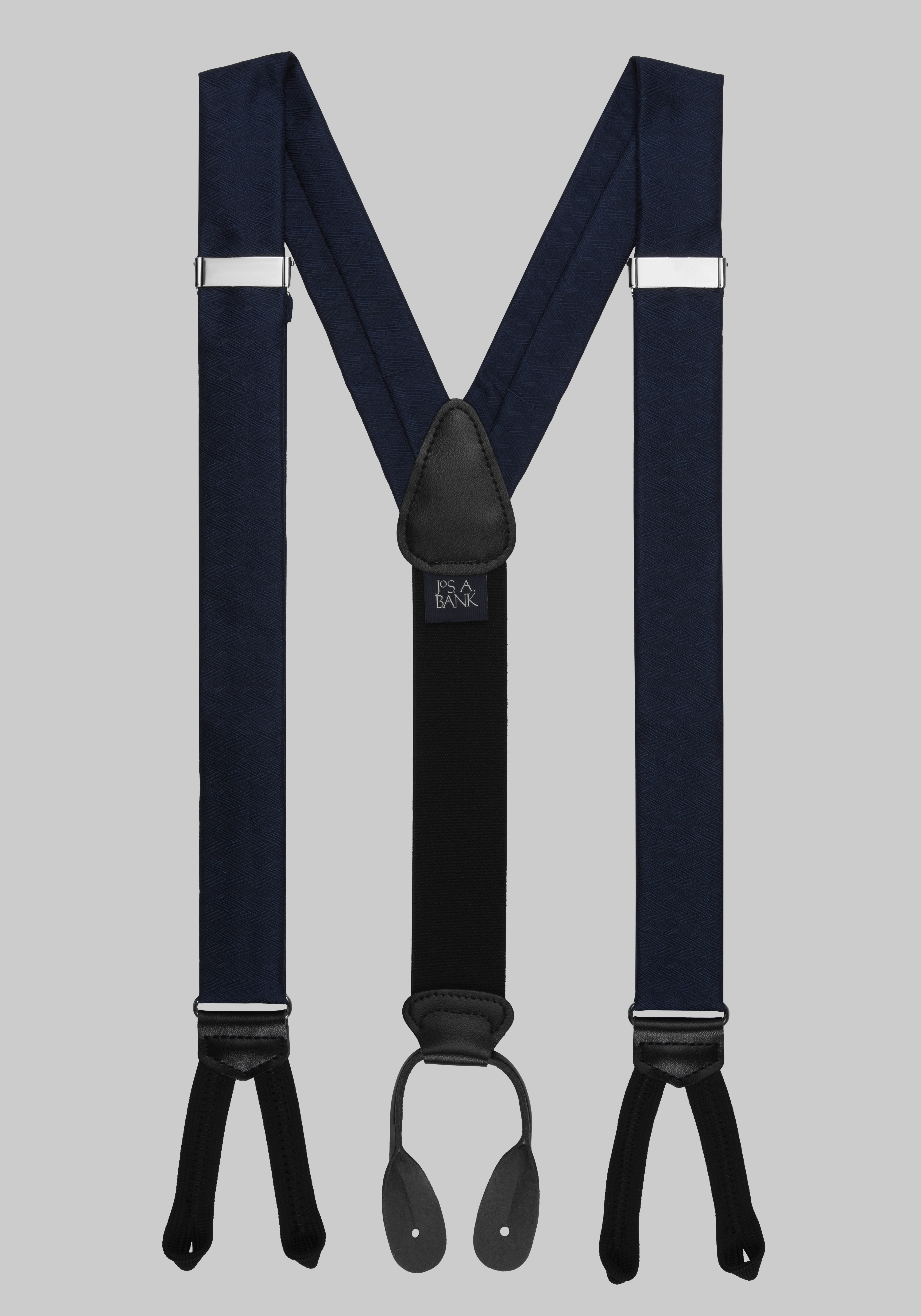 Men's CLEARANCE, Jos. A. Bank Chevron Formal Suspenders CLEARANCE - Jos A Bank