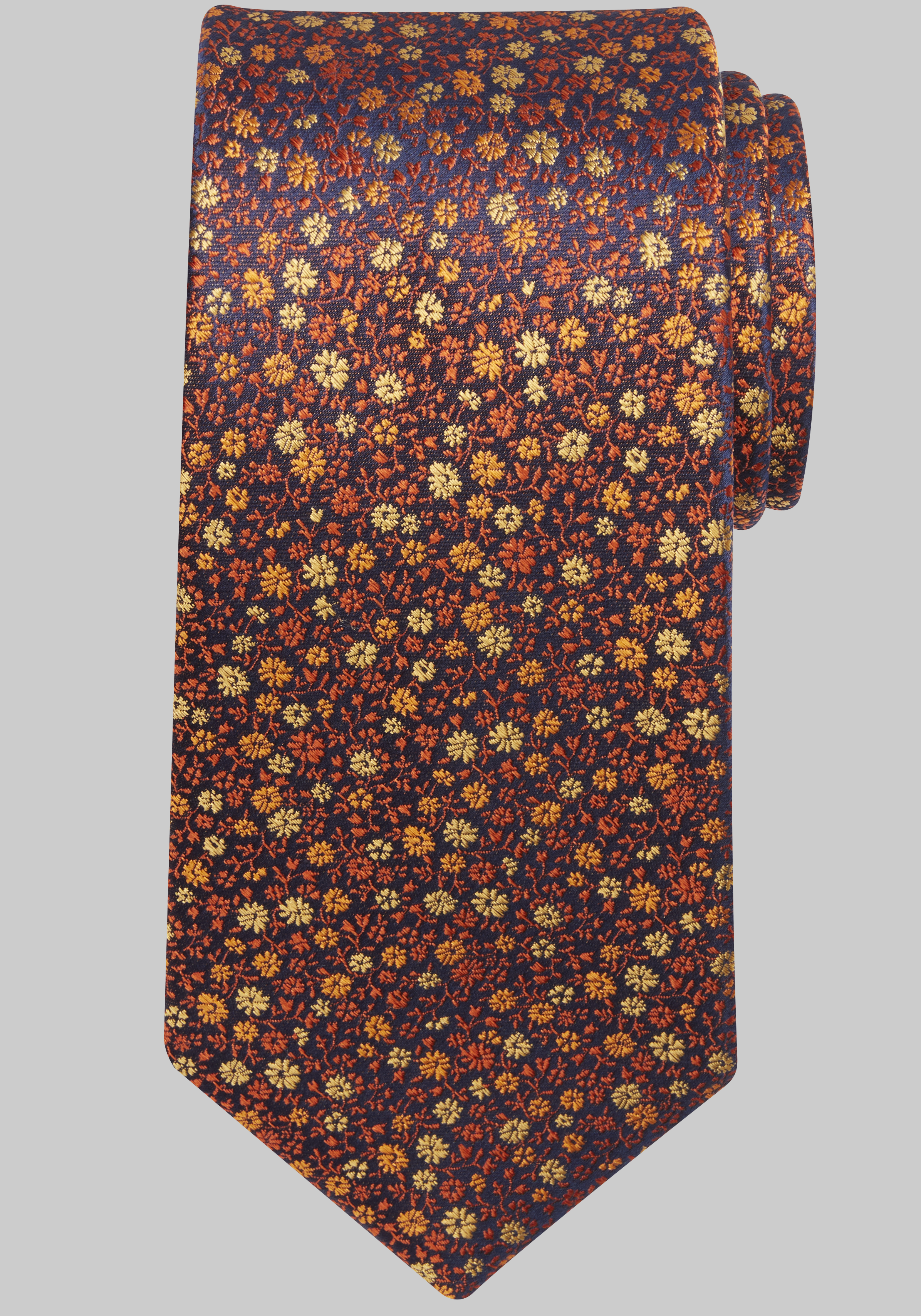 Men's CLEARANCE, Traveler&reg; Collection Millefiori Floral Tie CLEARANCE - Jos A Bank