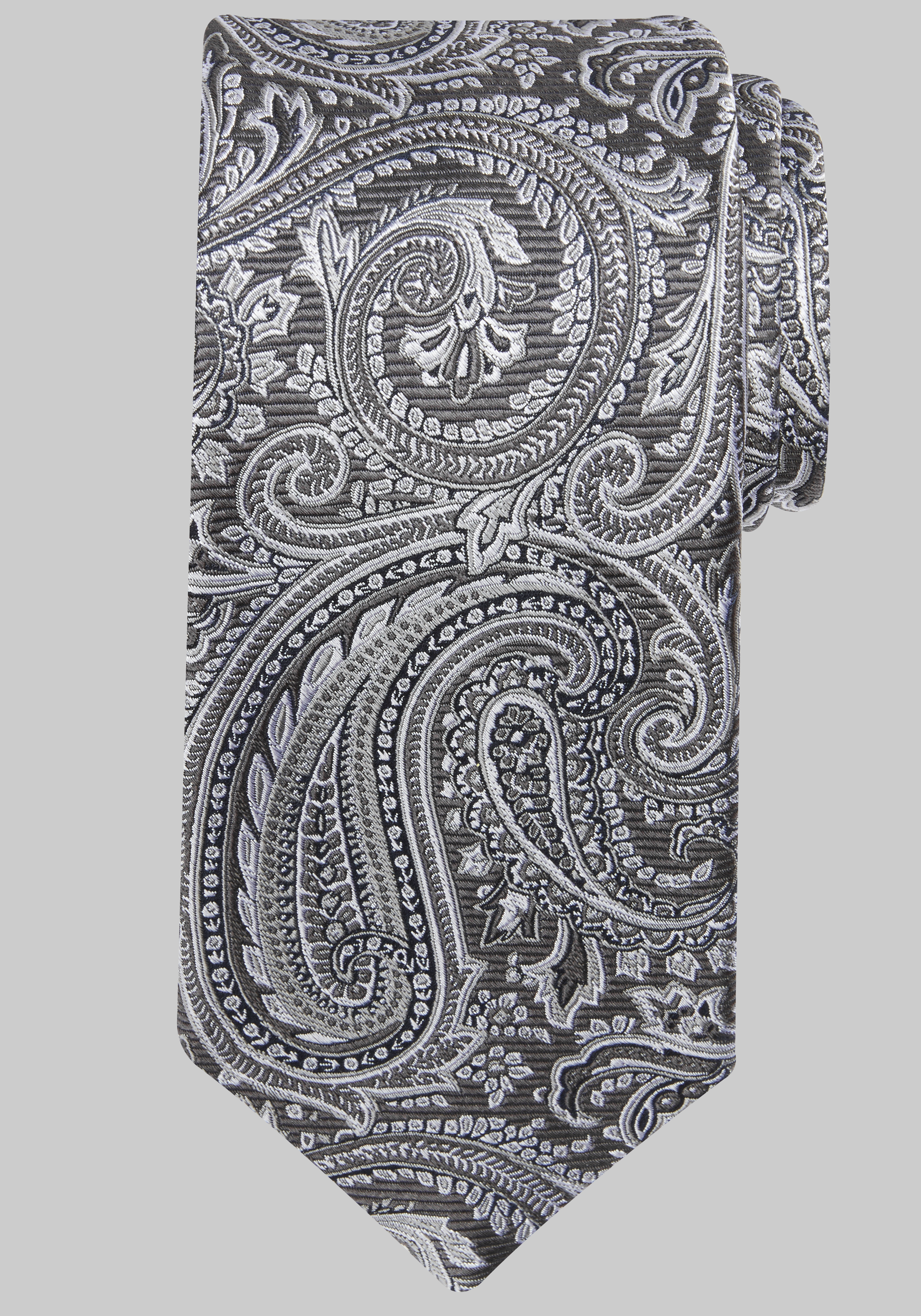 Men's CLEARANCE, Reserve Collection Ribbed Paisley Tie CLEARANCE - Jos A Bank