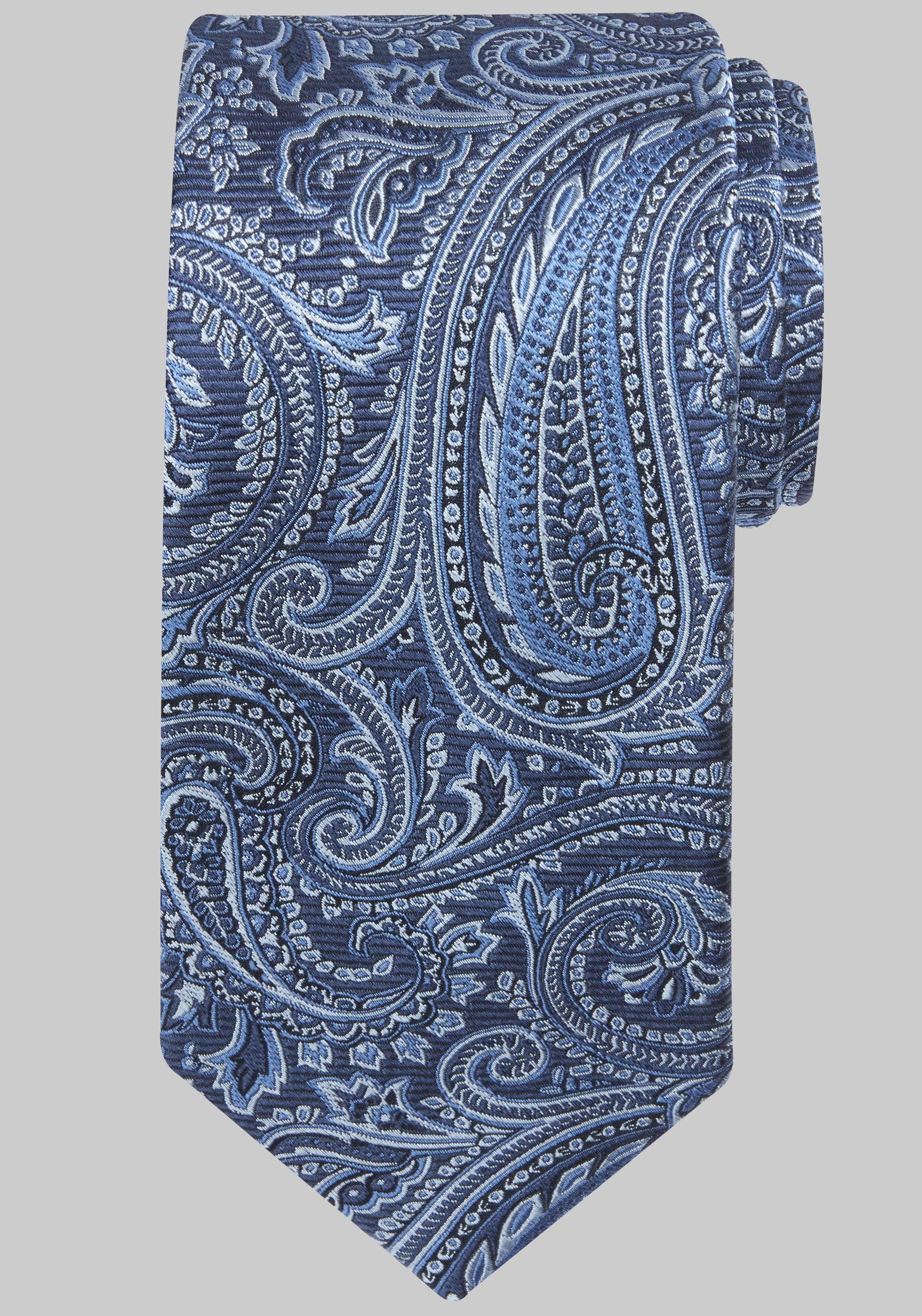 Men's CLEARANCE, Reserve Collection Ribbed Paisley Tie CLEARANCE - Jos A Bank