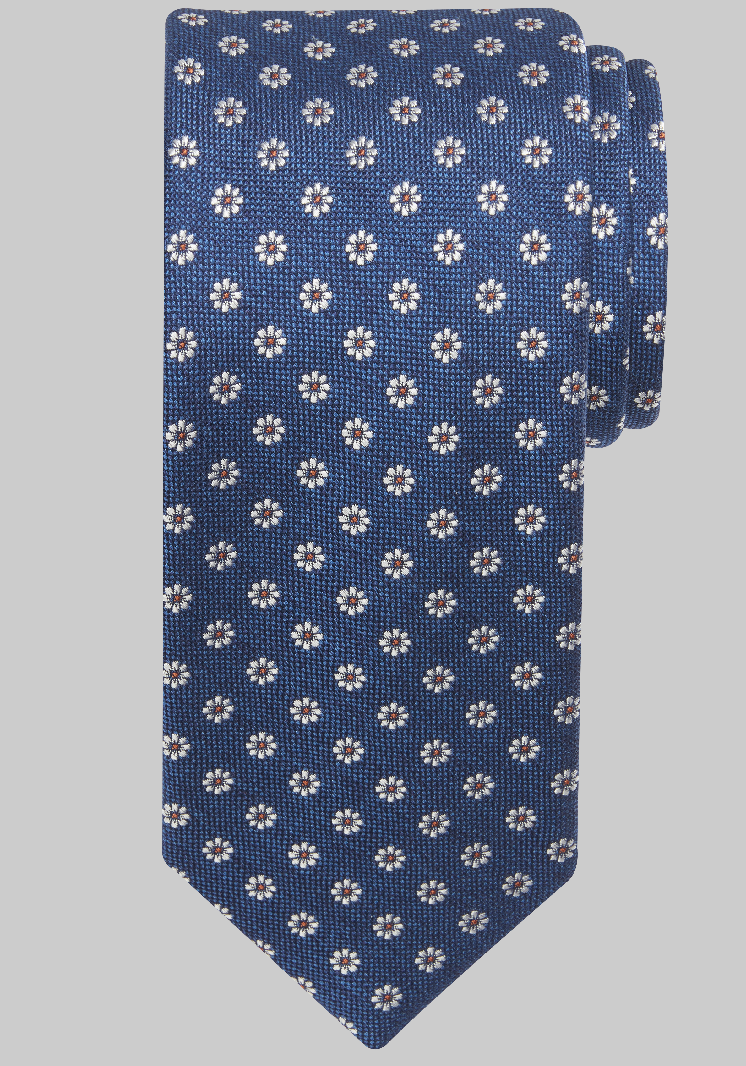 Men's Accessories, Jos. A. Bank Marguerite Neat Tie - Jos A Bank
