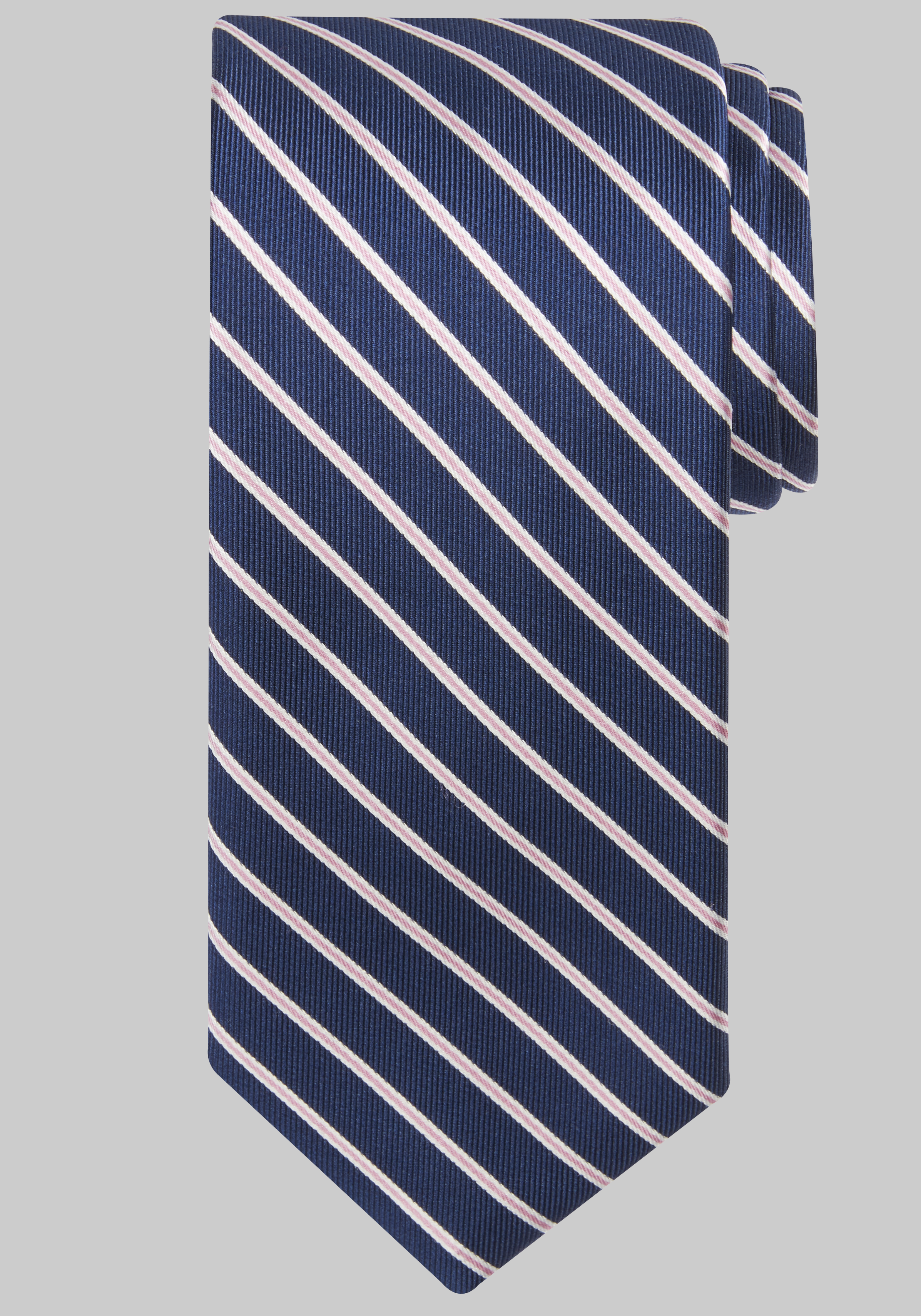 Men's CLEARANCE, Jos. A. Bank Simple Stripe Tie CLEARANCE - Jos A Bank