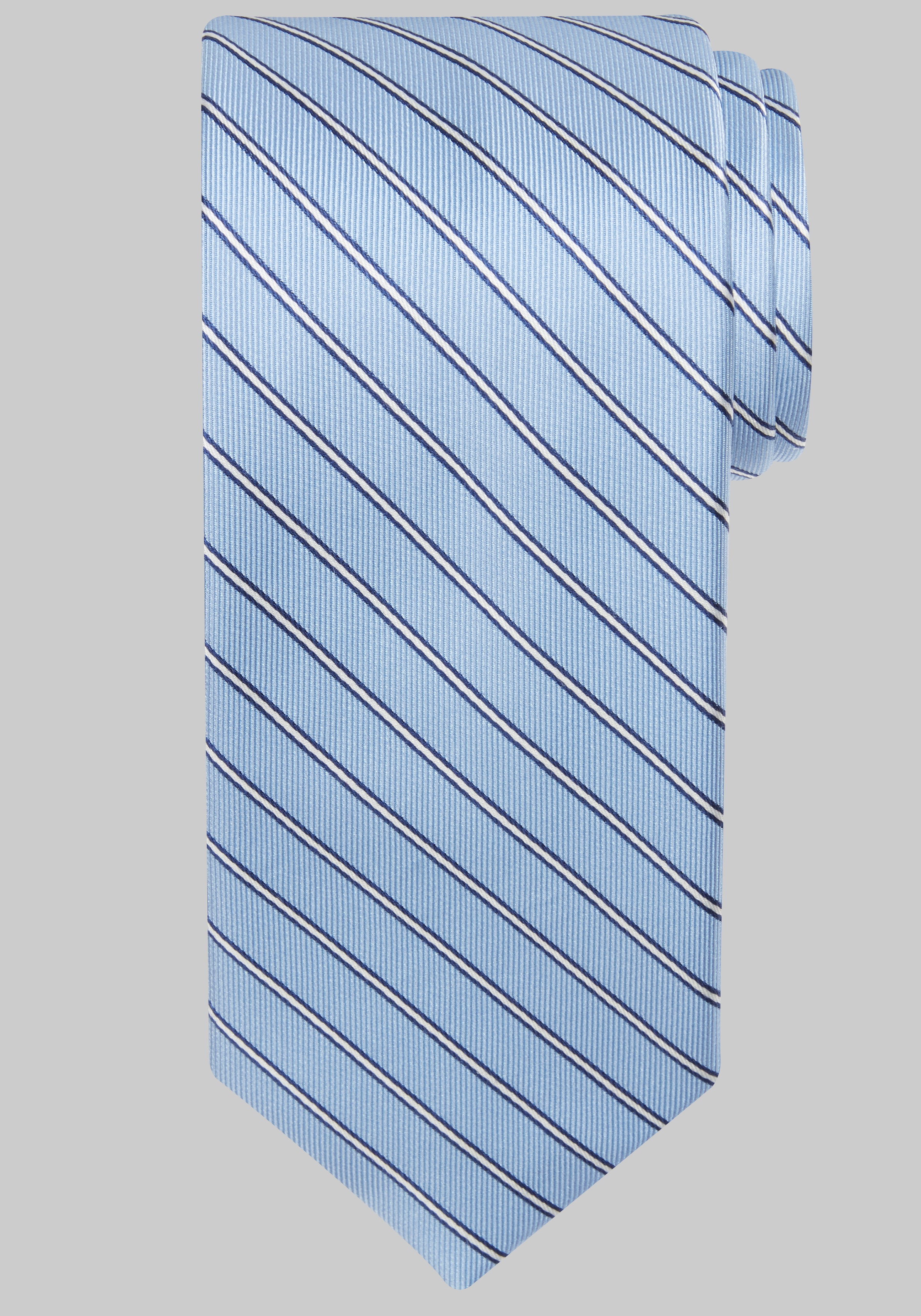 Men's Accessories, Jos. A. Bank Simple Stripe Tie - Jos A Bank