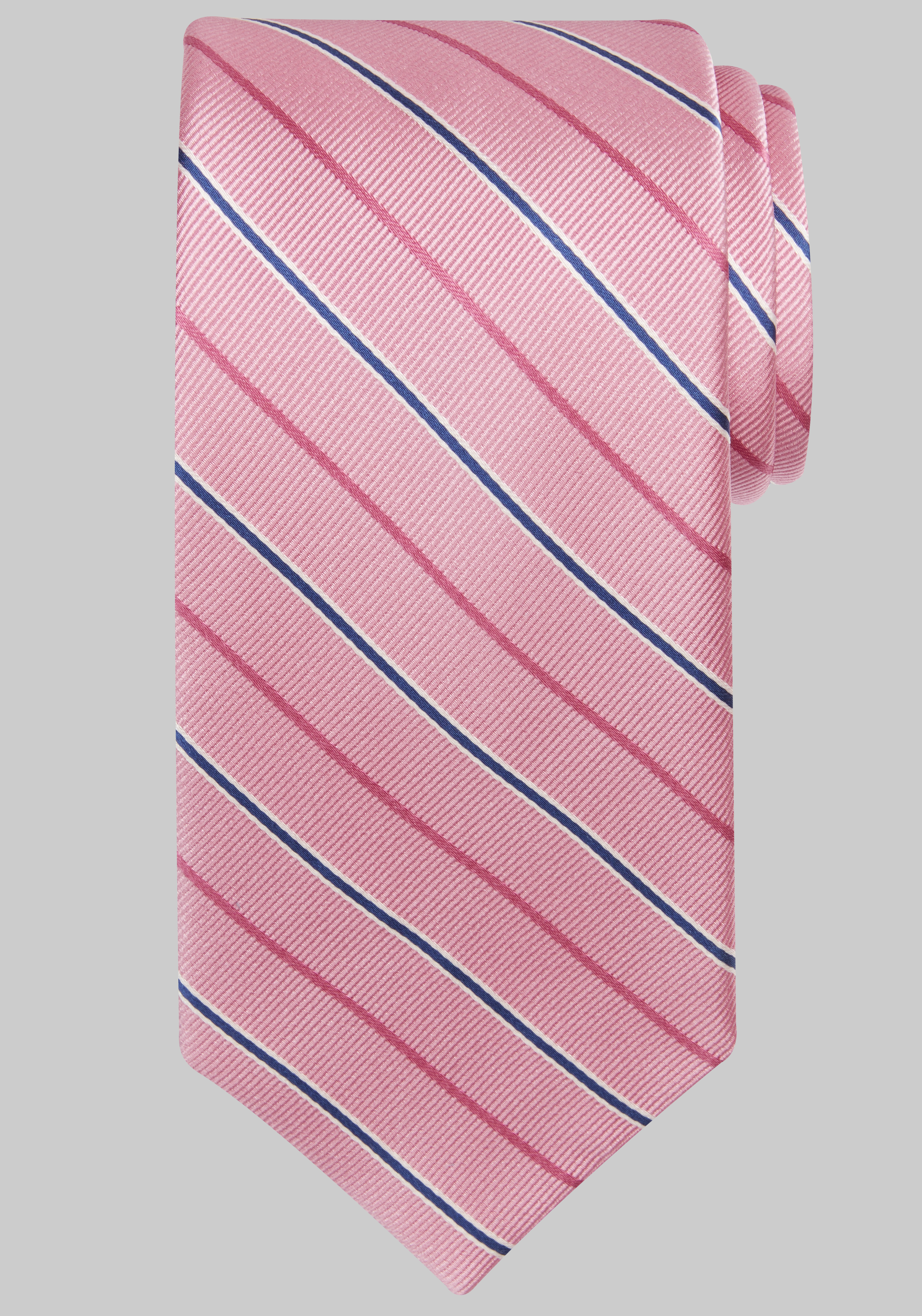 Men's CLEARANCE, Traveler&reg; Collection Stripe Tie CLEARANCE - Jos A Bank