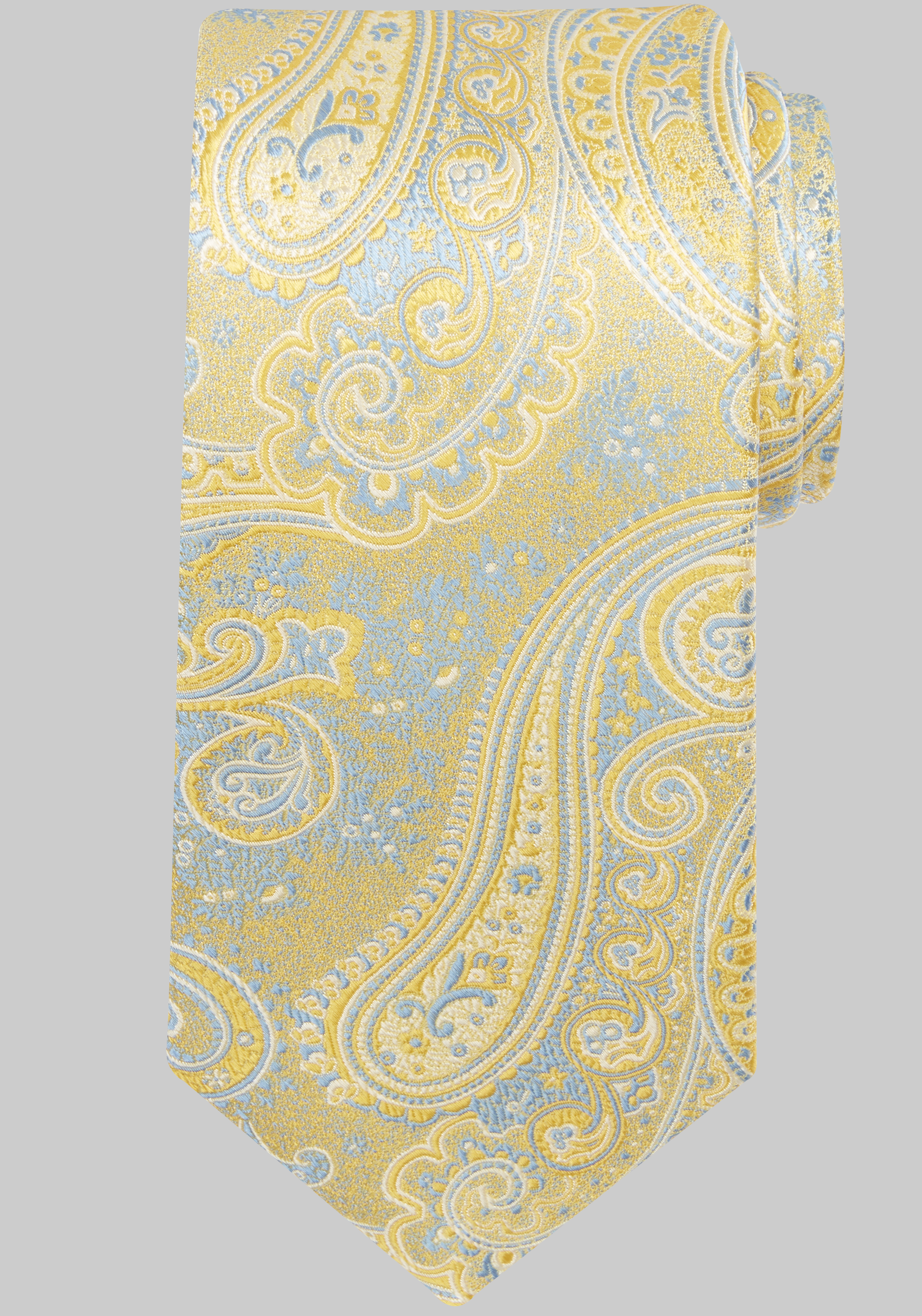 Men's CLEARANCE, Traveler&reg; Collection Meander Paisley Tie - Long CLEARANCE - Jos A Bank