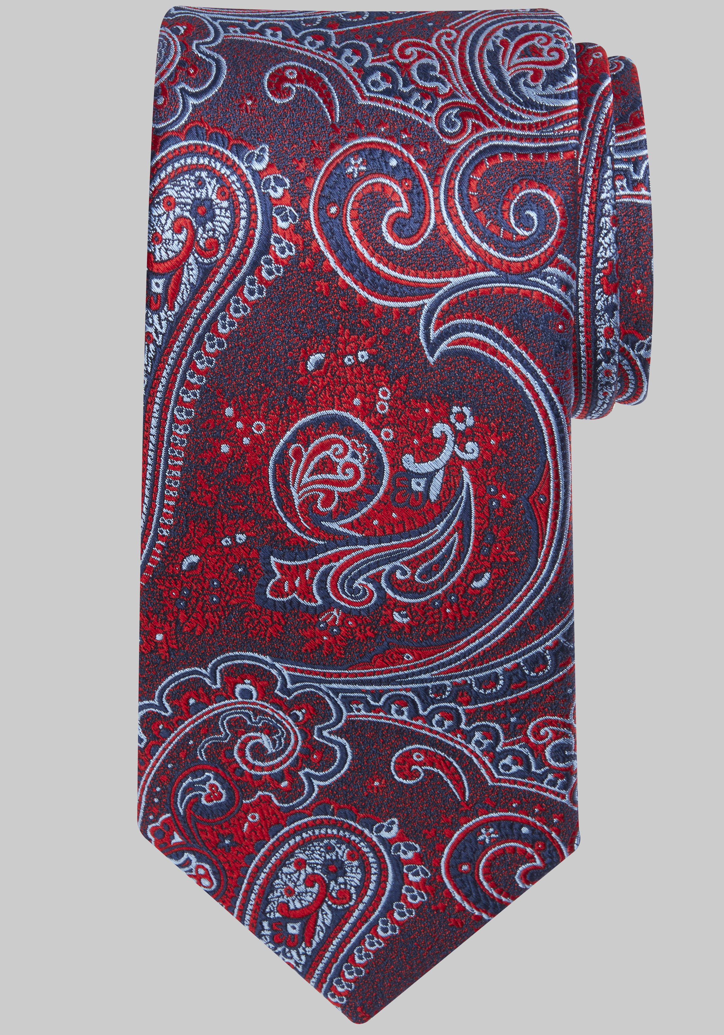 Men's CLEARANCE, Traveler&reg; Collection Meander Paisley Tie CLEARANCE - Jos A Bank