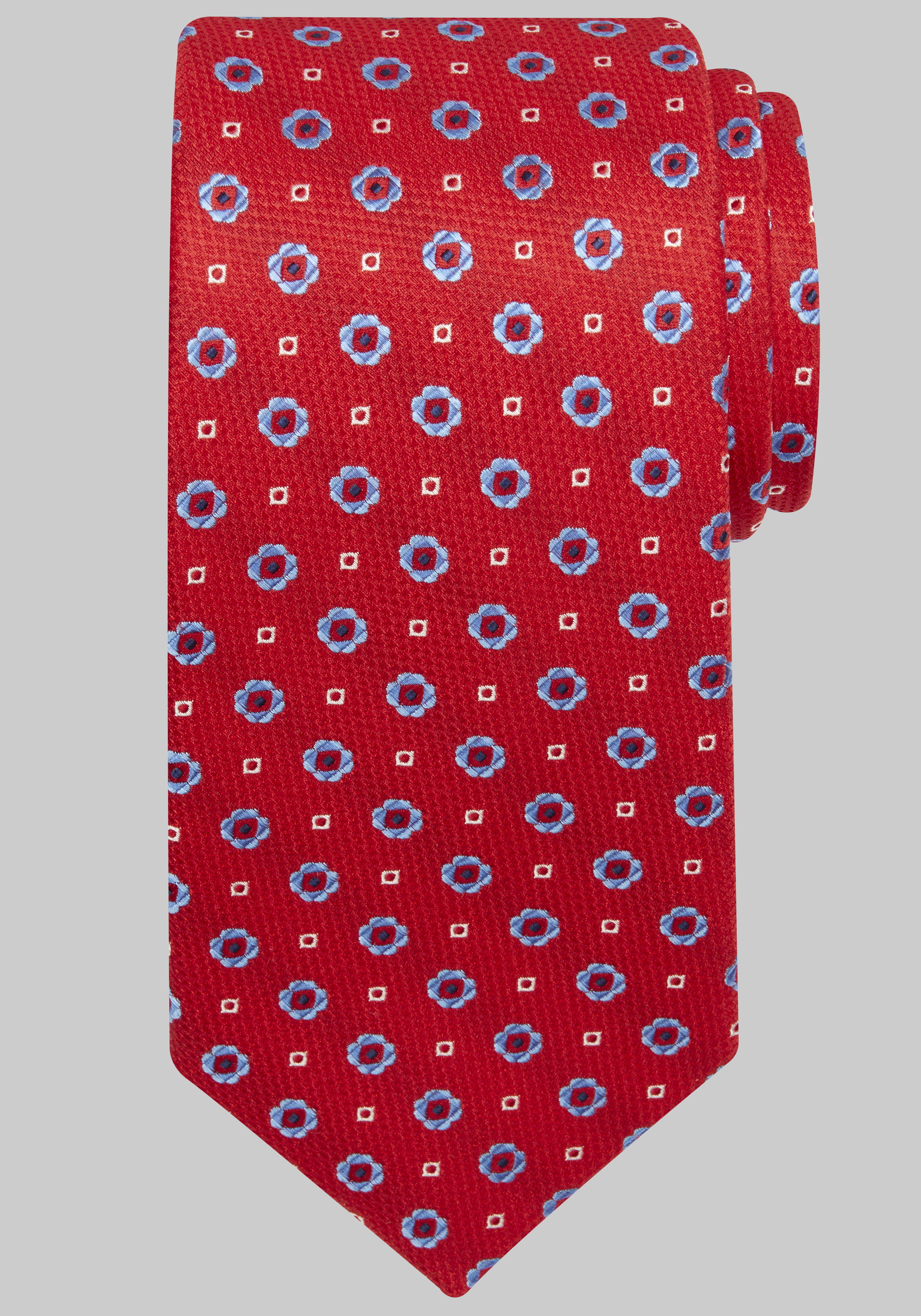 Men's Accessories, Traveler Collection Neat Octagon Tie - Jos A Bank