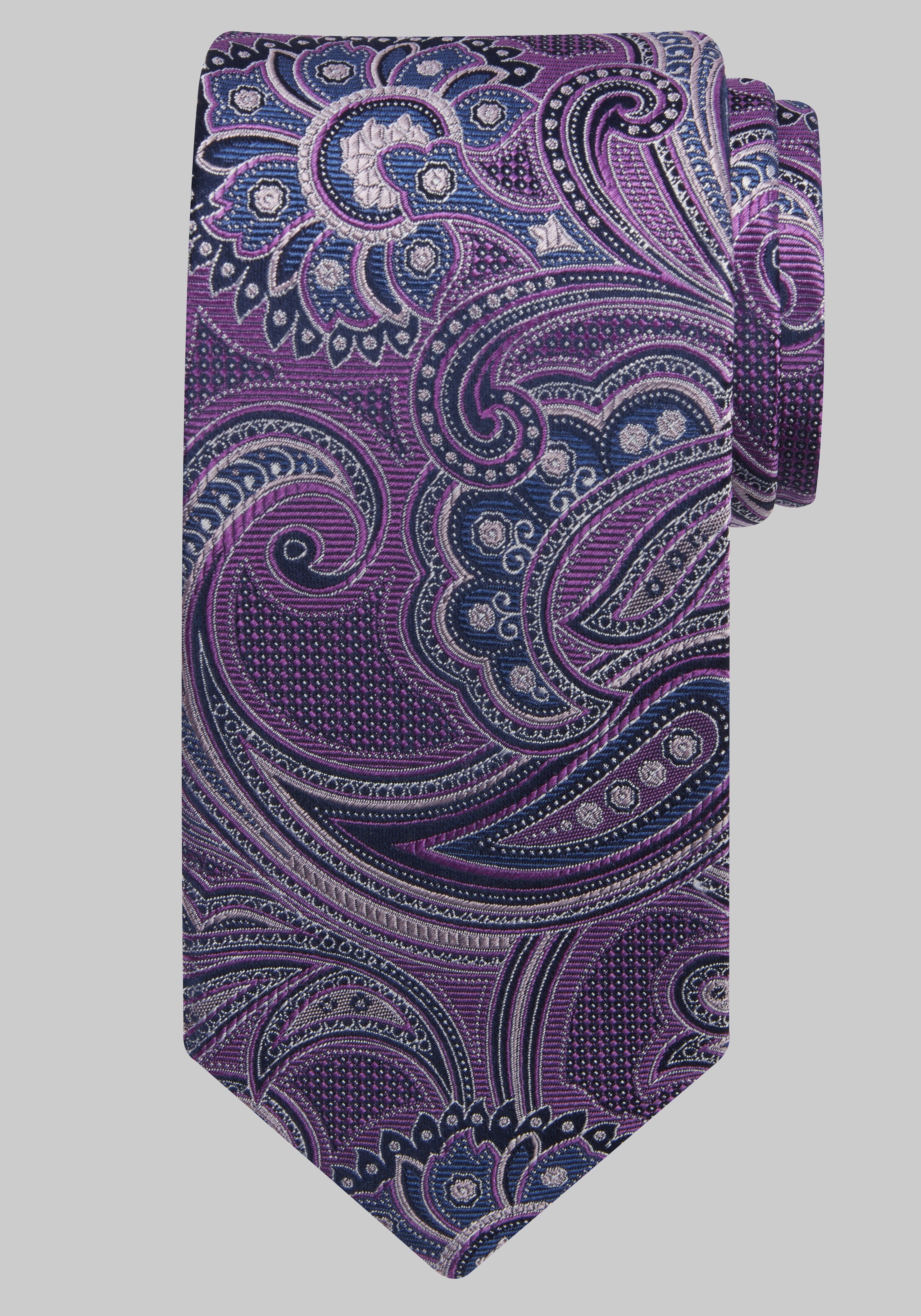 Reserve Collection Natte Paisley Tie CLEARANCE