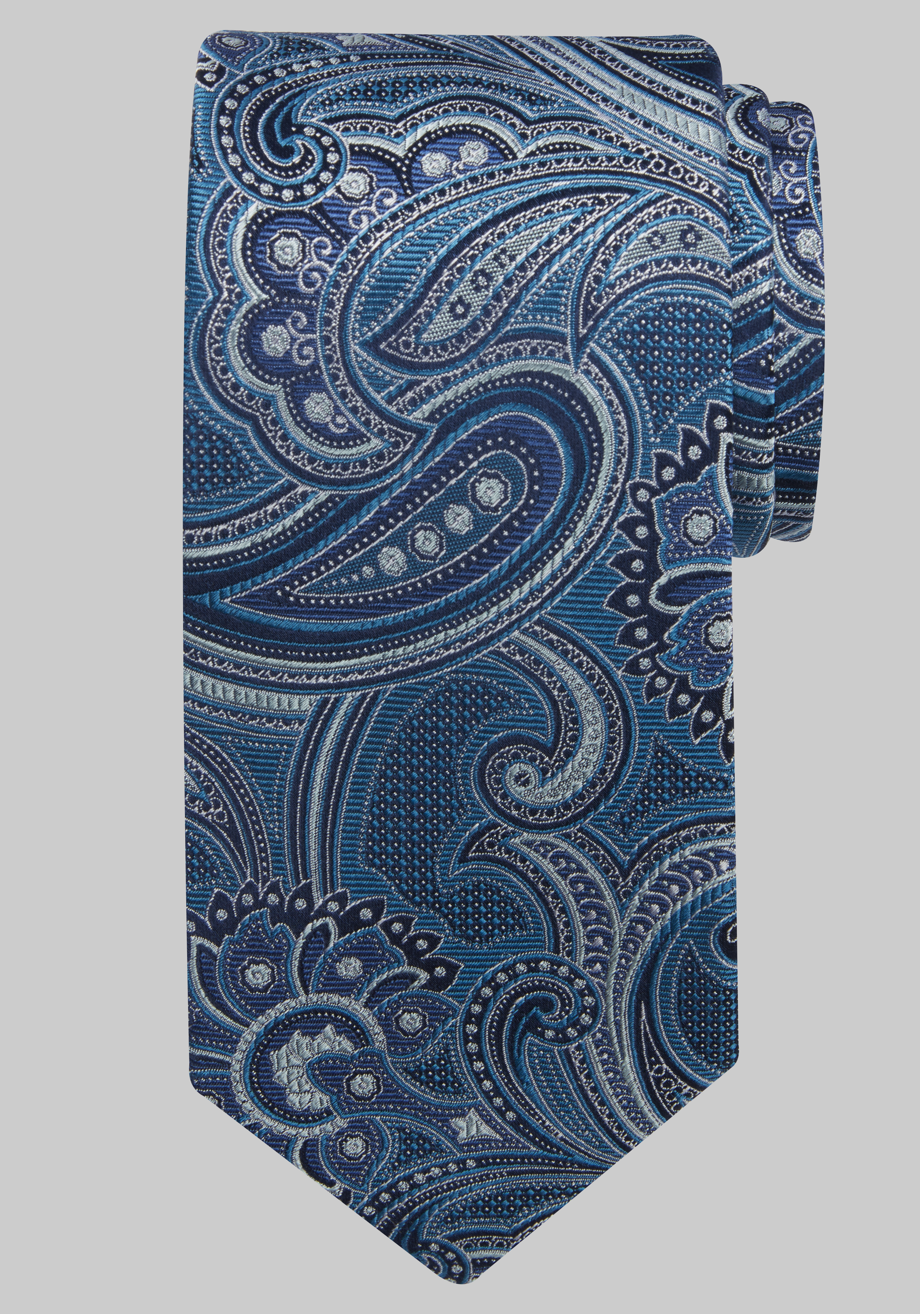 Men's Accessories, Reserve Collection Natte Paisley Tie - Jos A Bank