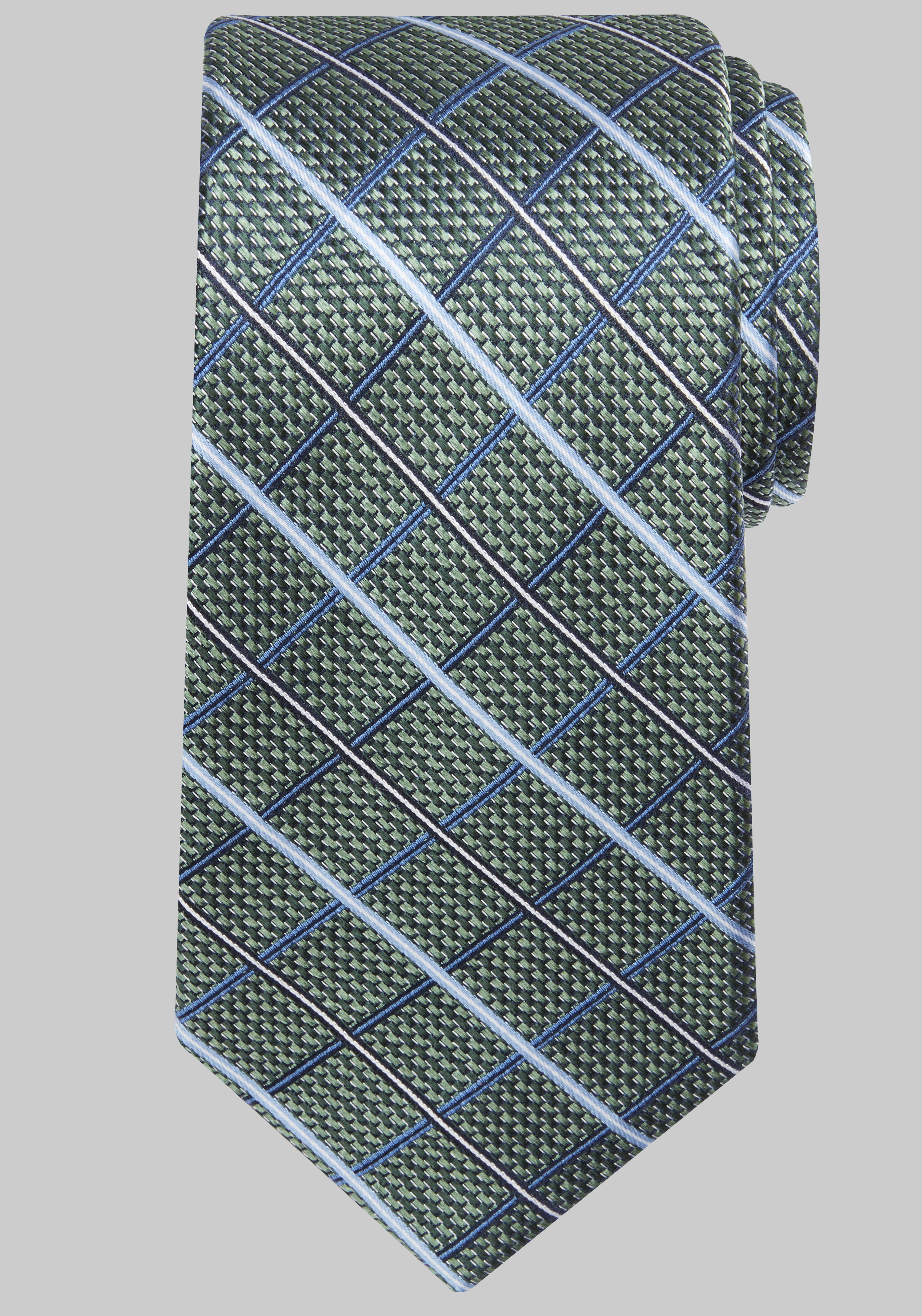 Men's Accessories, Reserve Collection Plaid Tie - Jos A Bank