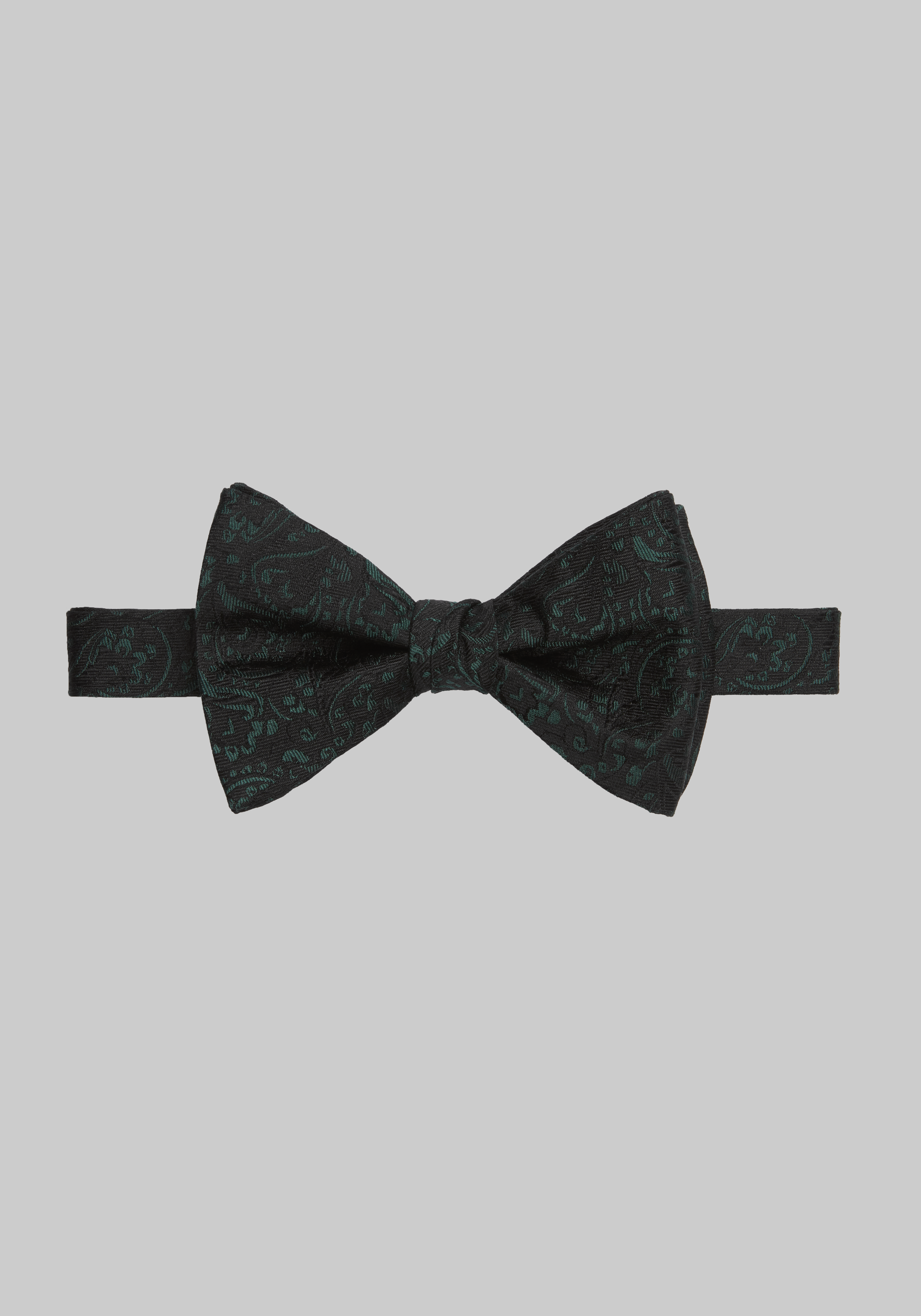 Men's CLEARANCE, Jos. A. Bank Paisley Pre-Tied Formal Bow Tie CLEARANCE - Jos A Bank