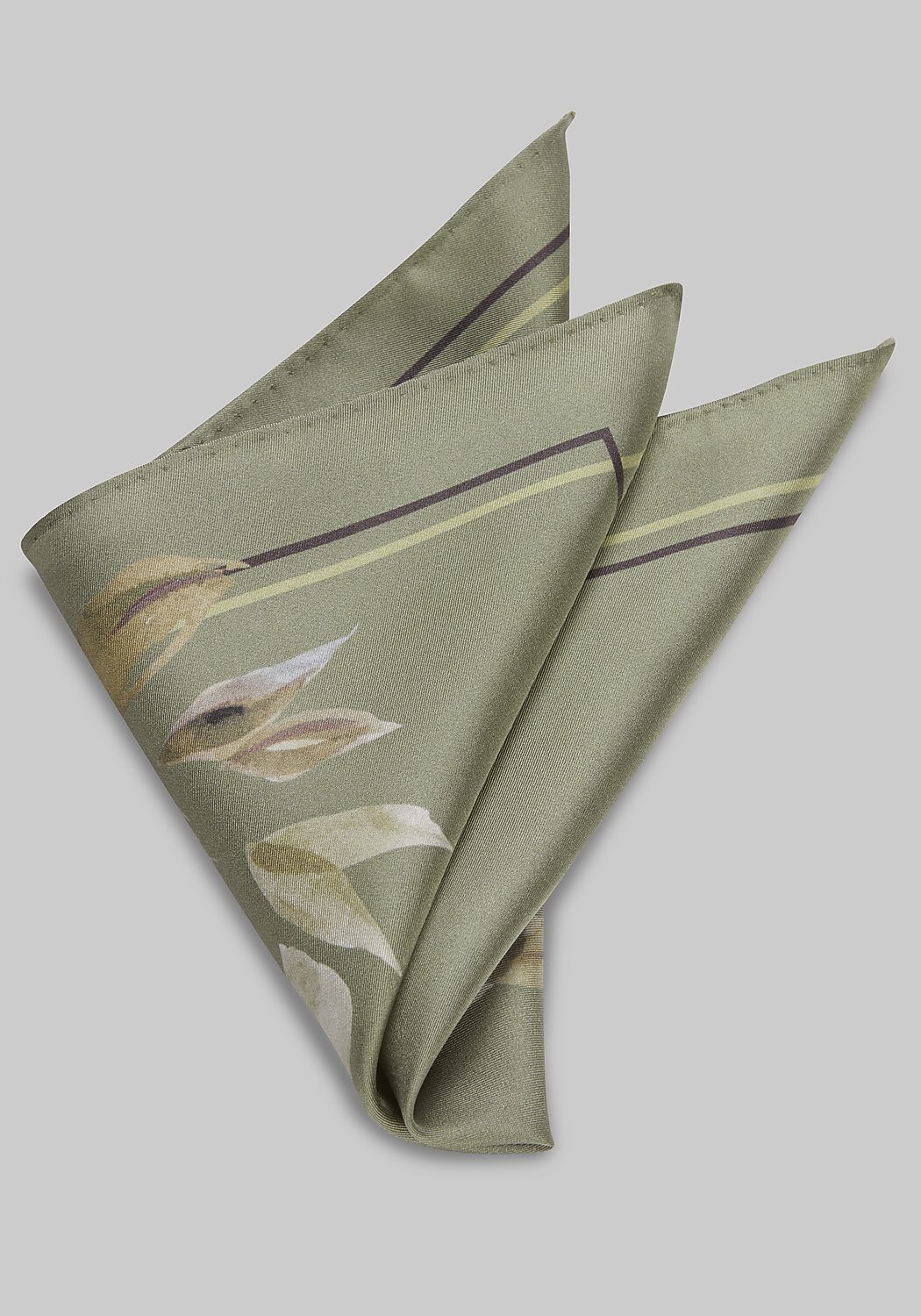 Jos. A. Bank Large Floral Pocket Square CLEARANCE