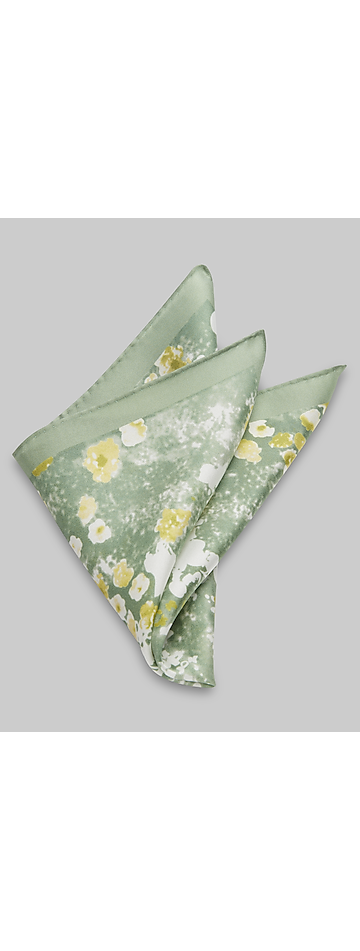 Jos. A. Bank Solid Satin Pocket Square - All Accessories | Jos A Bank