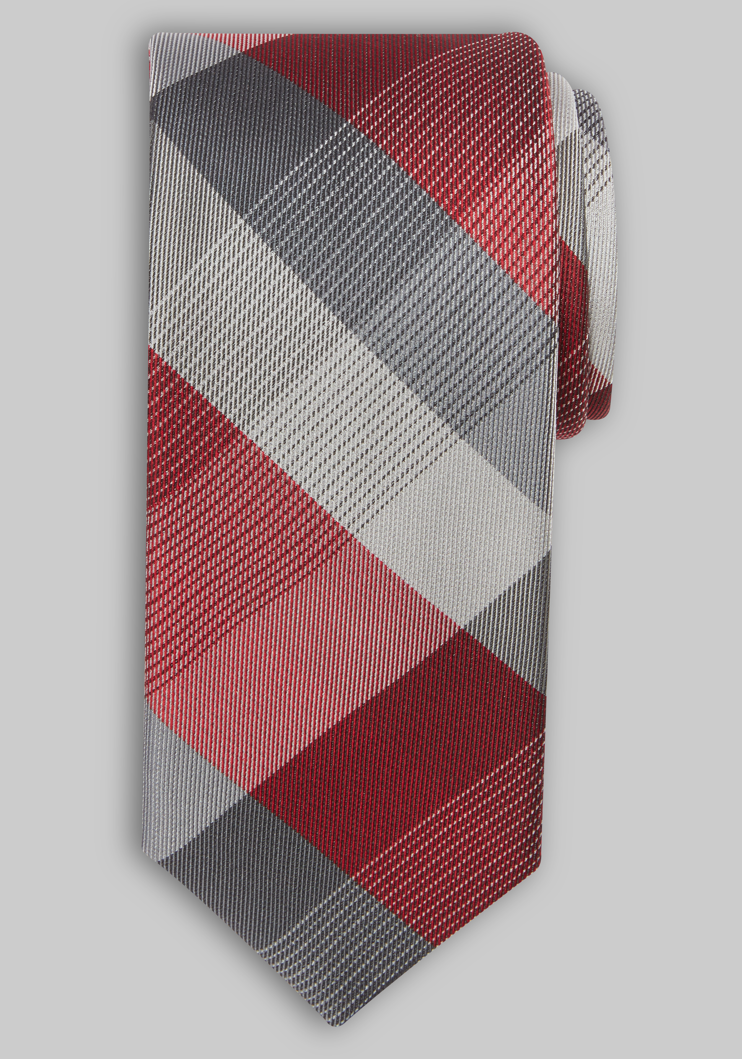 Men's CLEARANCE, Jos. A. Bank Plaid Tie CLEARANCE - Jos A Bank