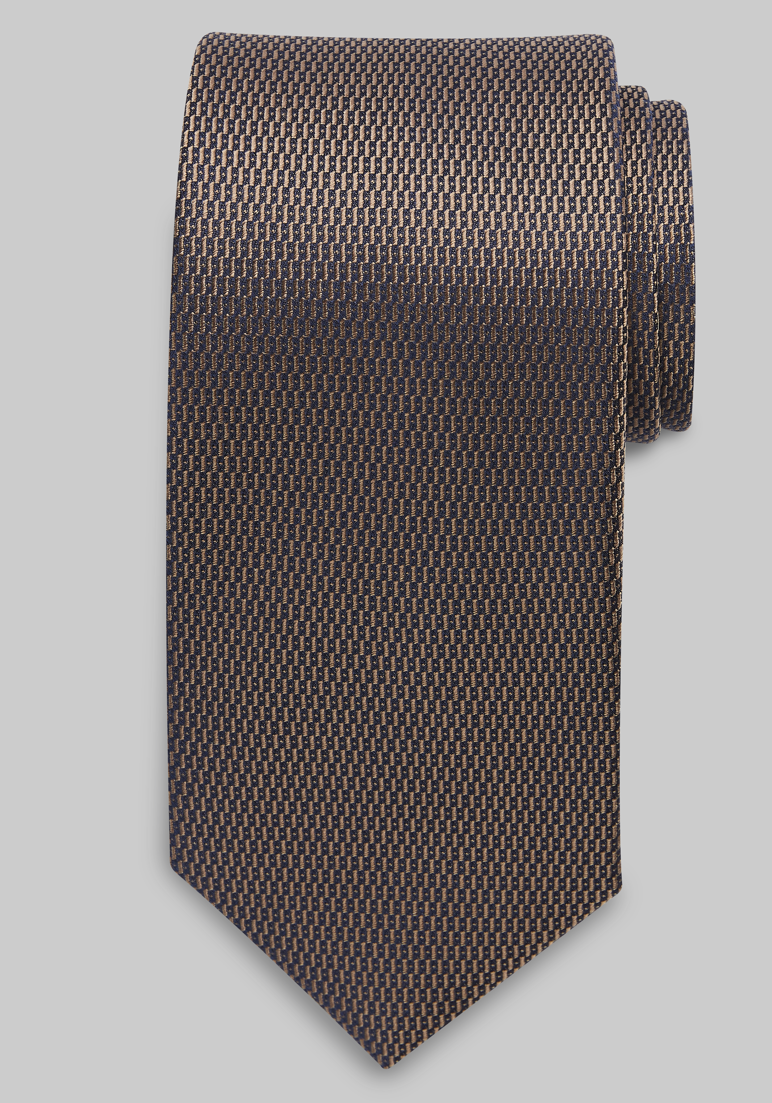 Men's FLYOUT_CATEGORY, Jos. A. Bank Mini Bars Neat Tie - Long - Jos A Bank