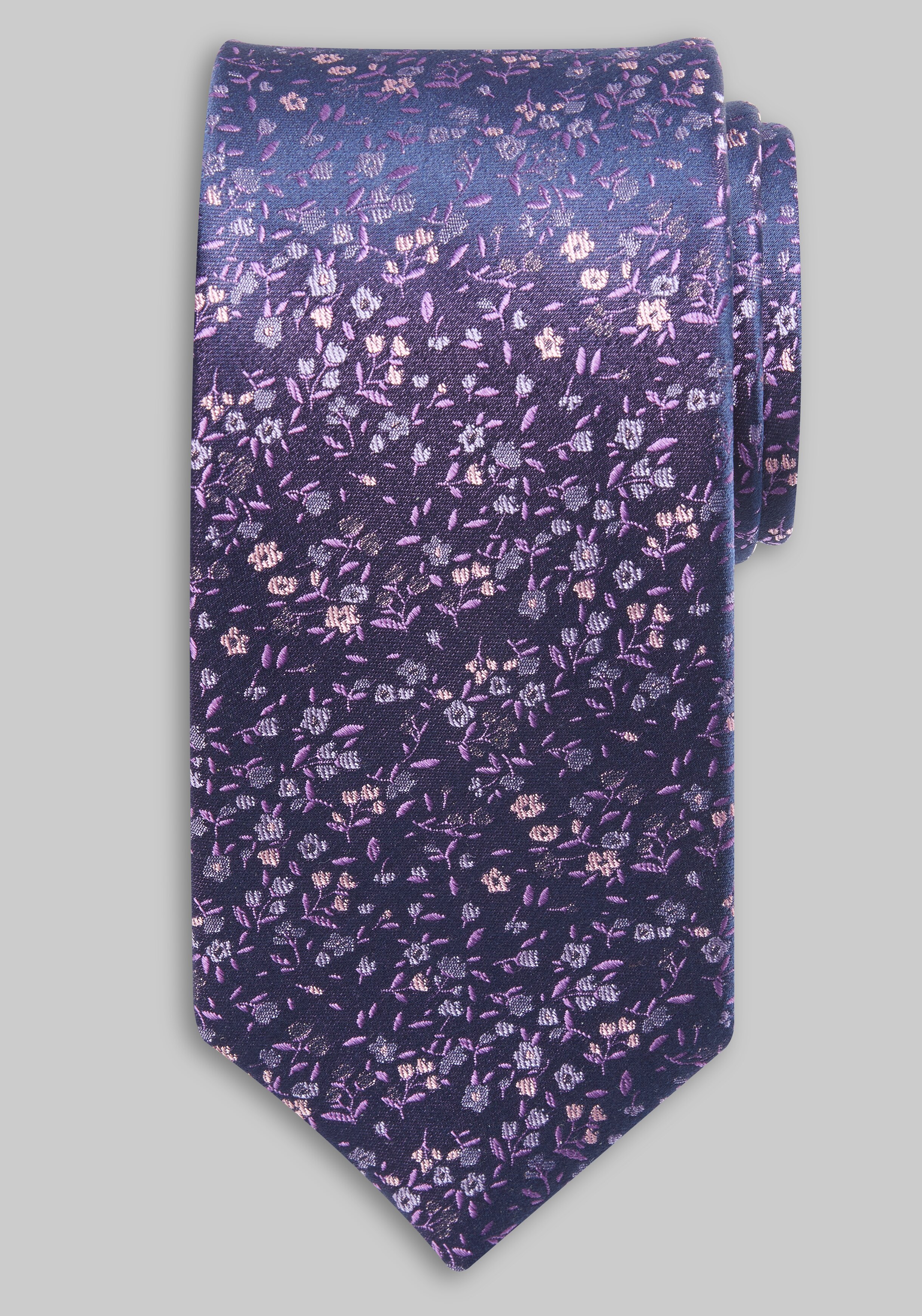 Men's CLEARANCE, Traveler&reg; Tonal Floral Tie CLEARANCE - Jos A Bank