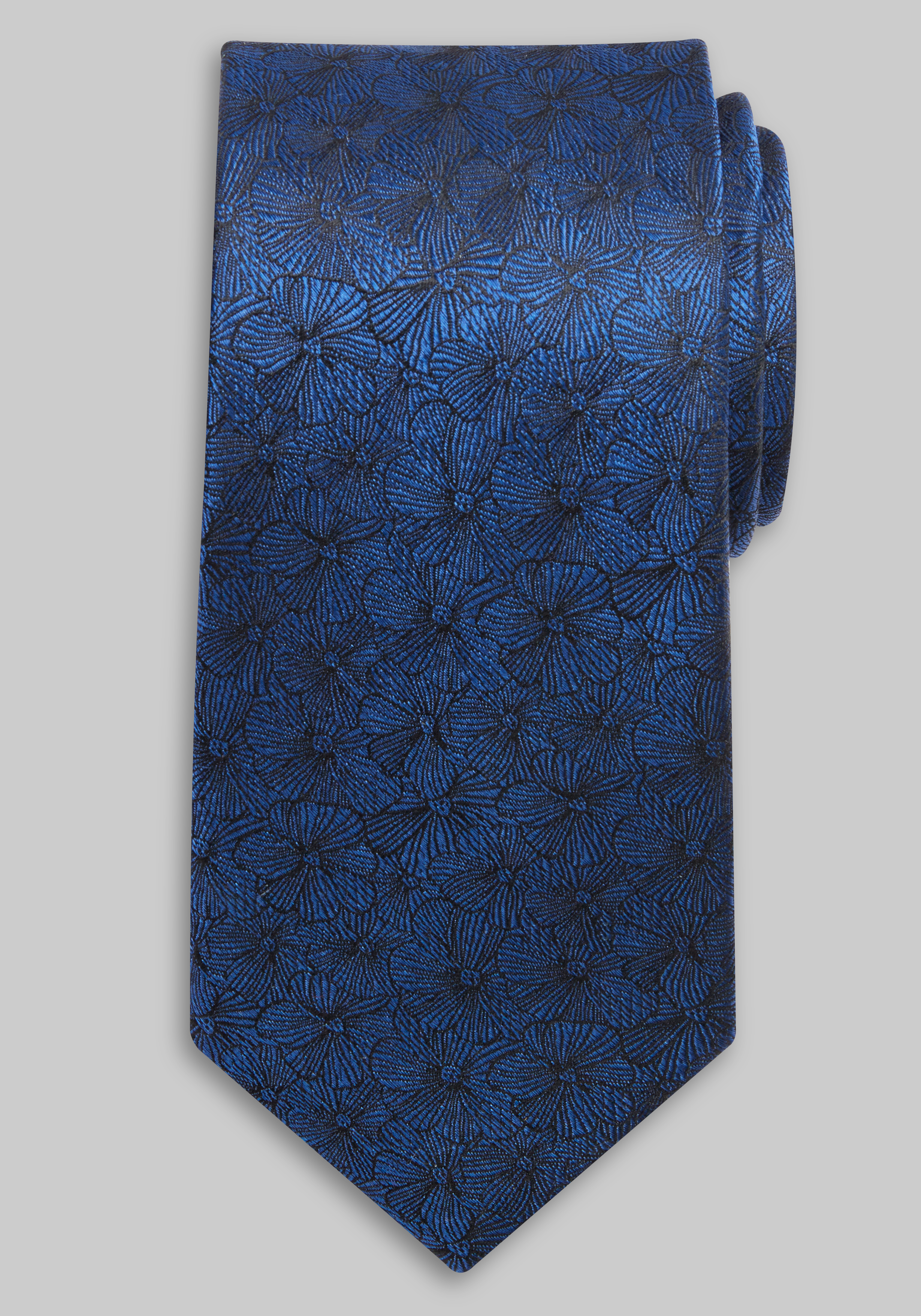 Men's Accessories, Reserve Collection Floral Outline Tie - Jos A Bank
