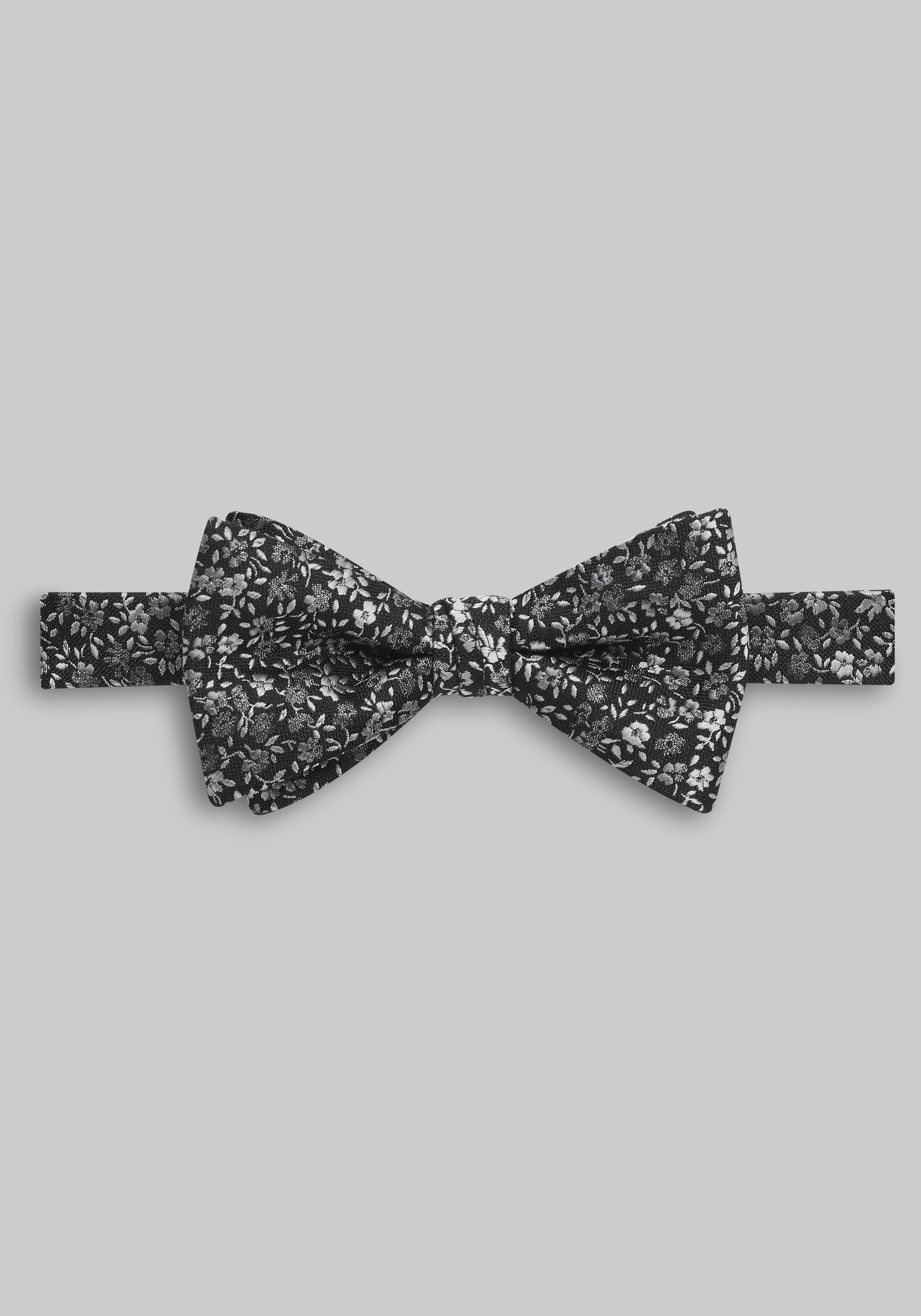 Jos. A. Bank Small Floral Pre-Tied Bow Tie CLEARANCE