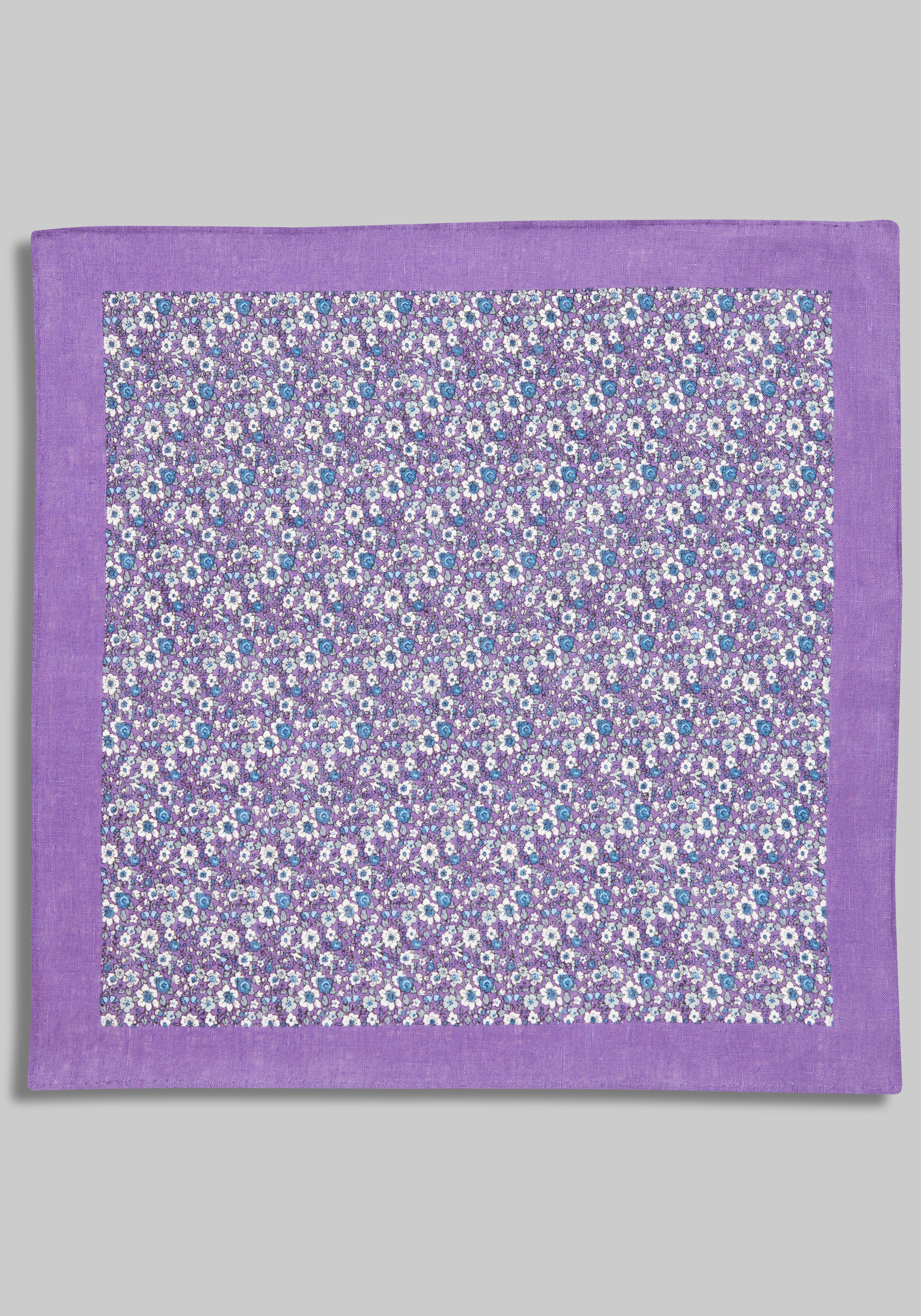 Jos. A. Bank Crowded Floral Pocket Square CLEARANCE