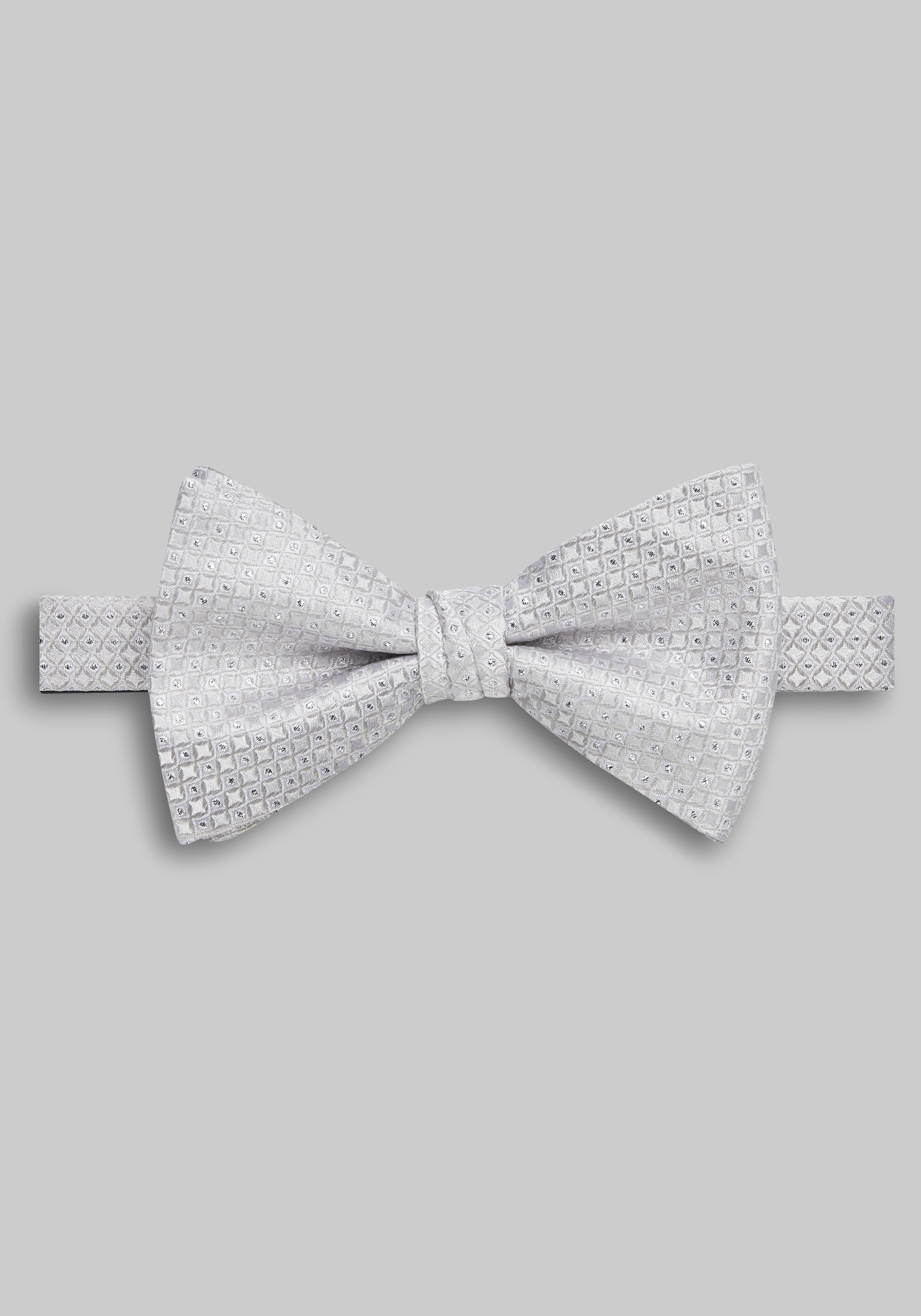 Men's CLEARANCE, Jos. A. Bank Diamond Geo Pre-Tied Bow Tie CLEARANCE - Jos A Bank