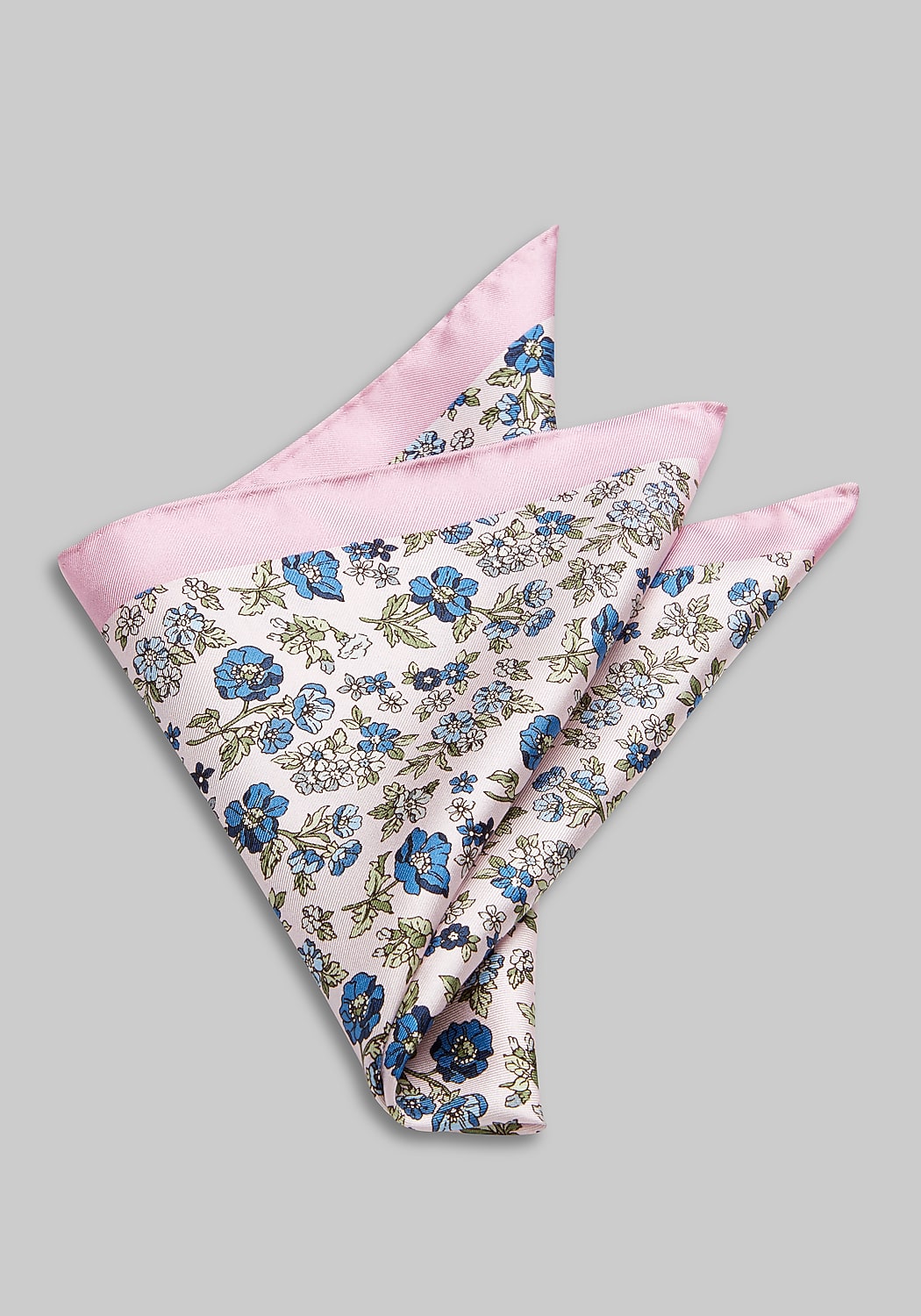 Jos. A. Bank Tossed Flowers Pocket Square
