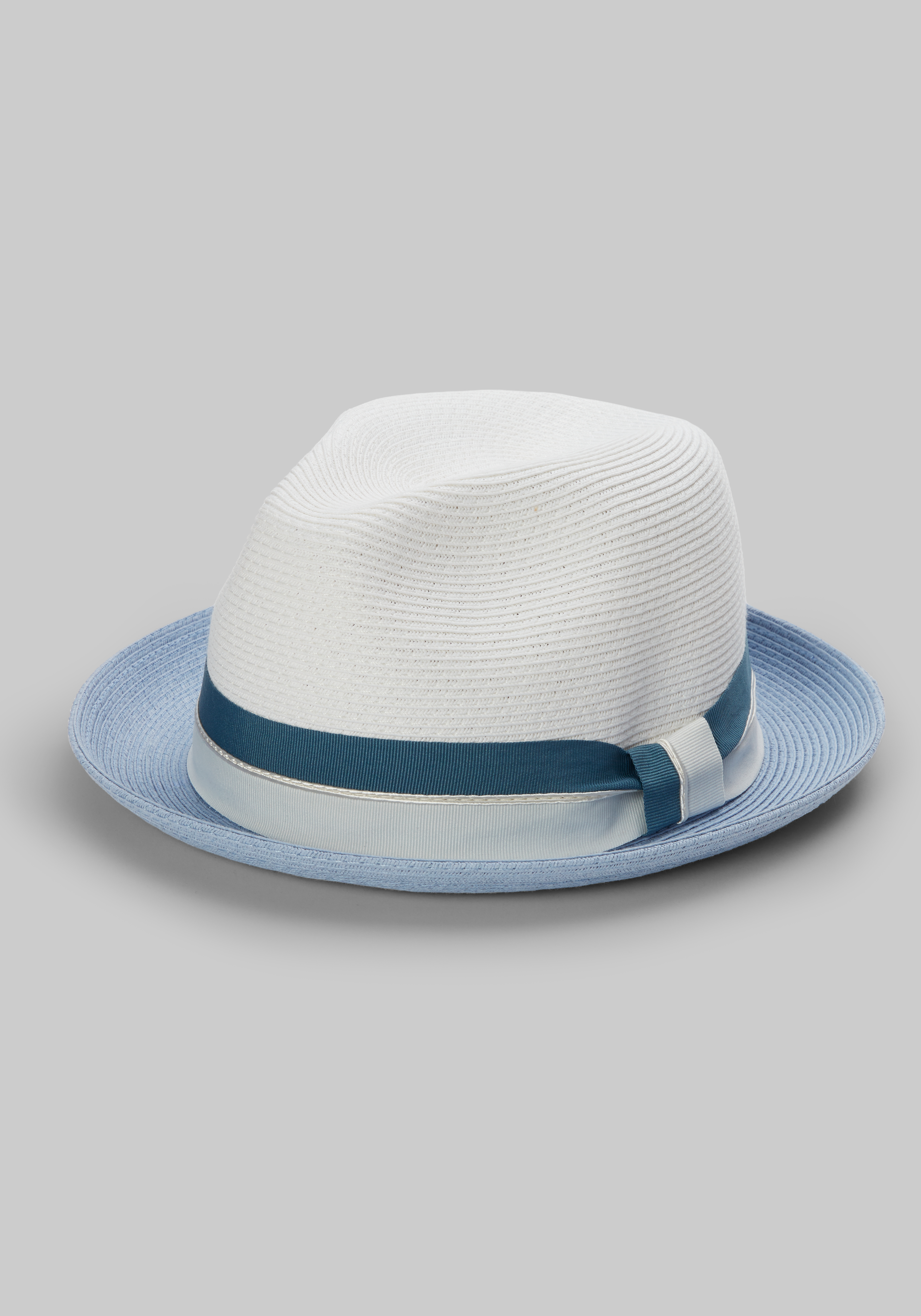 Men's Accessories, Jos. A. Bank Two Tone Braided Fedora CLEARANCE - Jos A Bank
