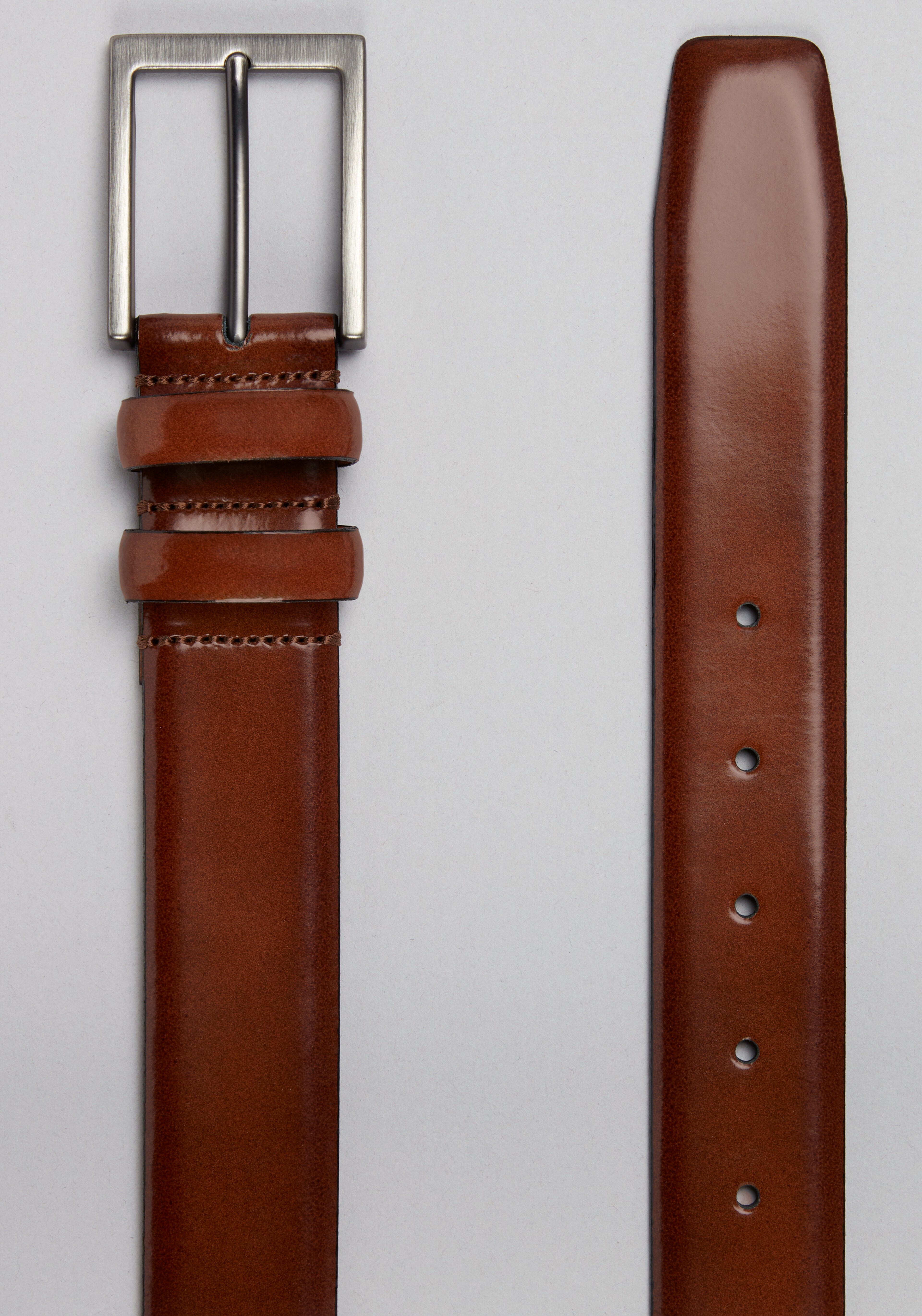 Jos A. Bank Marbleized Leather Dress Belt