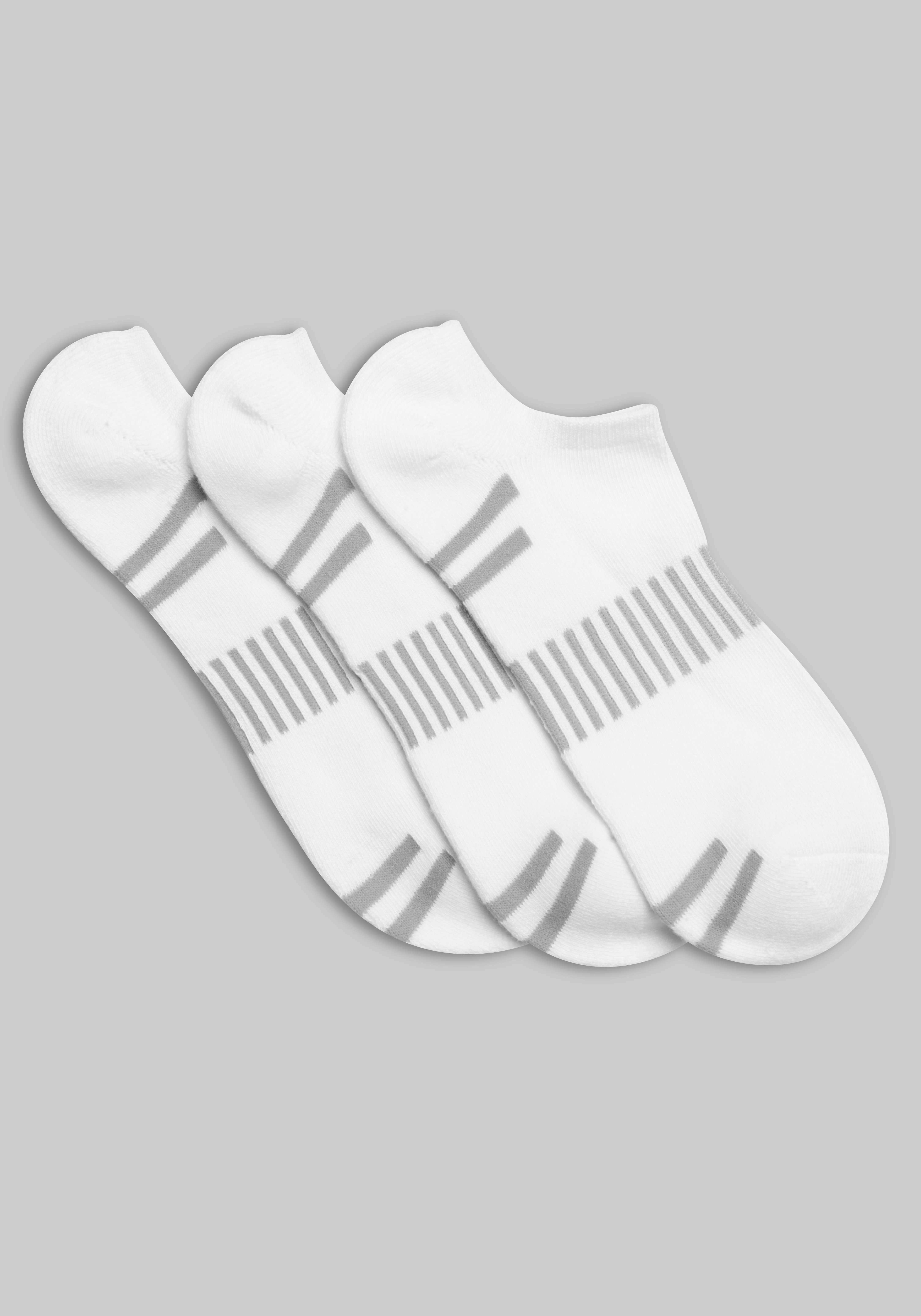 Men's CLEARANCE, Jos. A. Bank No Show Performance Socks, 3-Pack CLEARANCE - Jos A Bank
