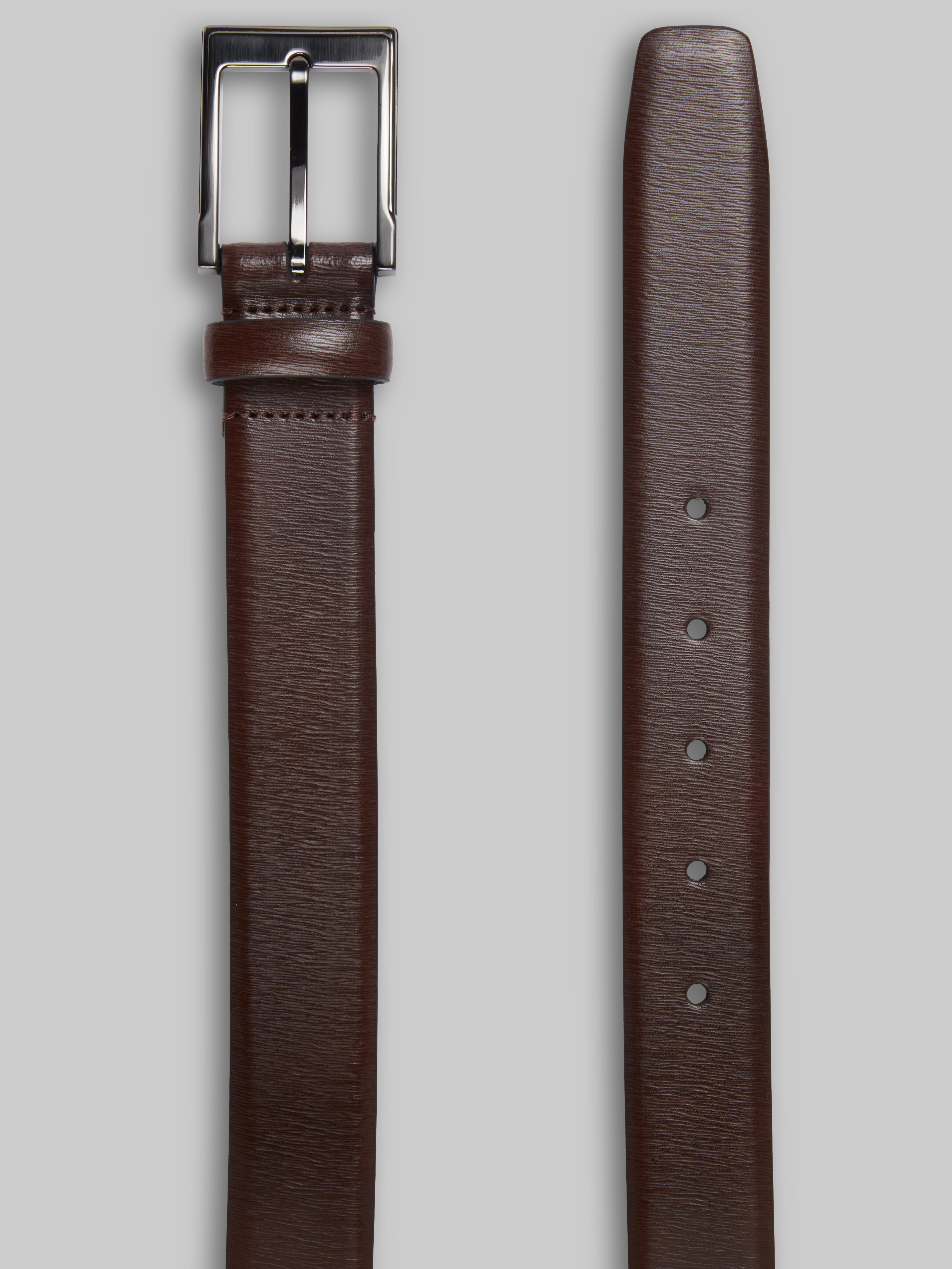 Jos. A. Bank Burnished Edge Leather Belt