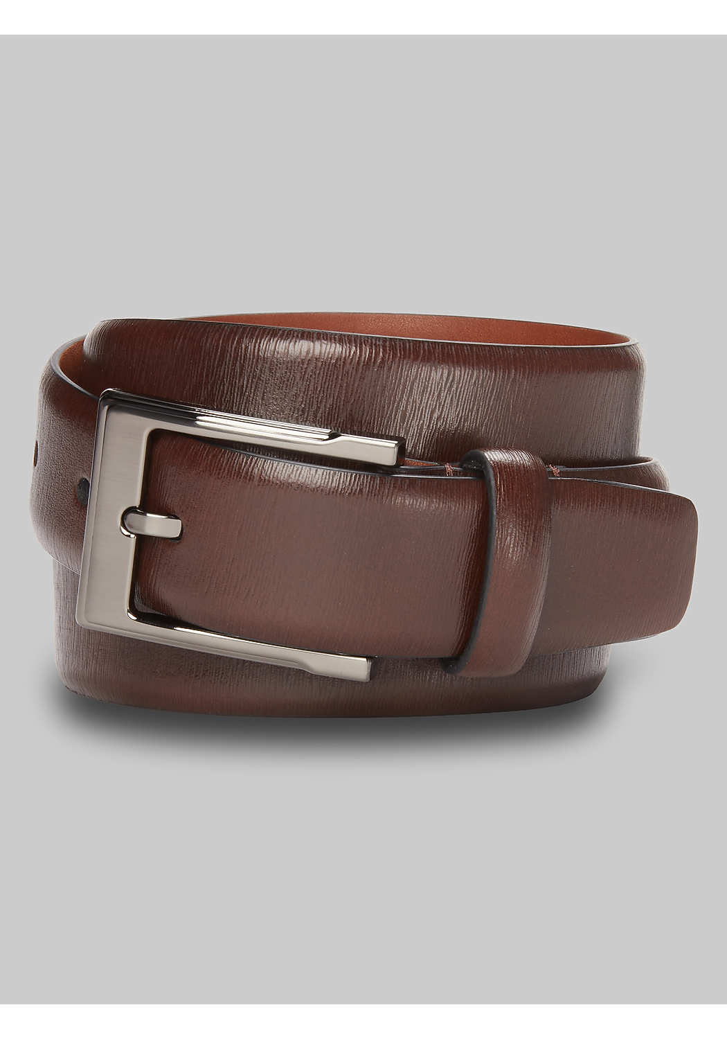 Jos. A. Bank Burnished Edge Leather Belt