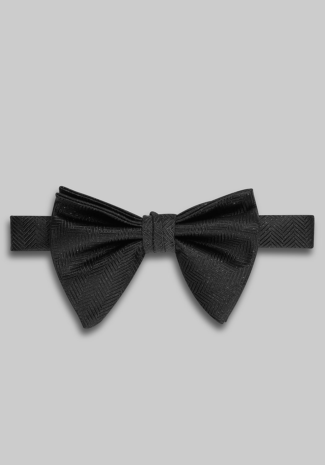 Jos. A. Bank Herringbone Teardrop Pre-Tied Formal Bow Tie