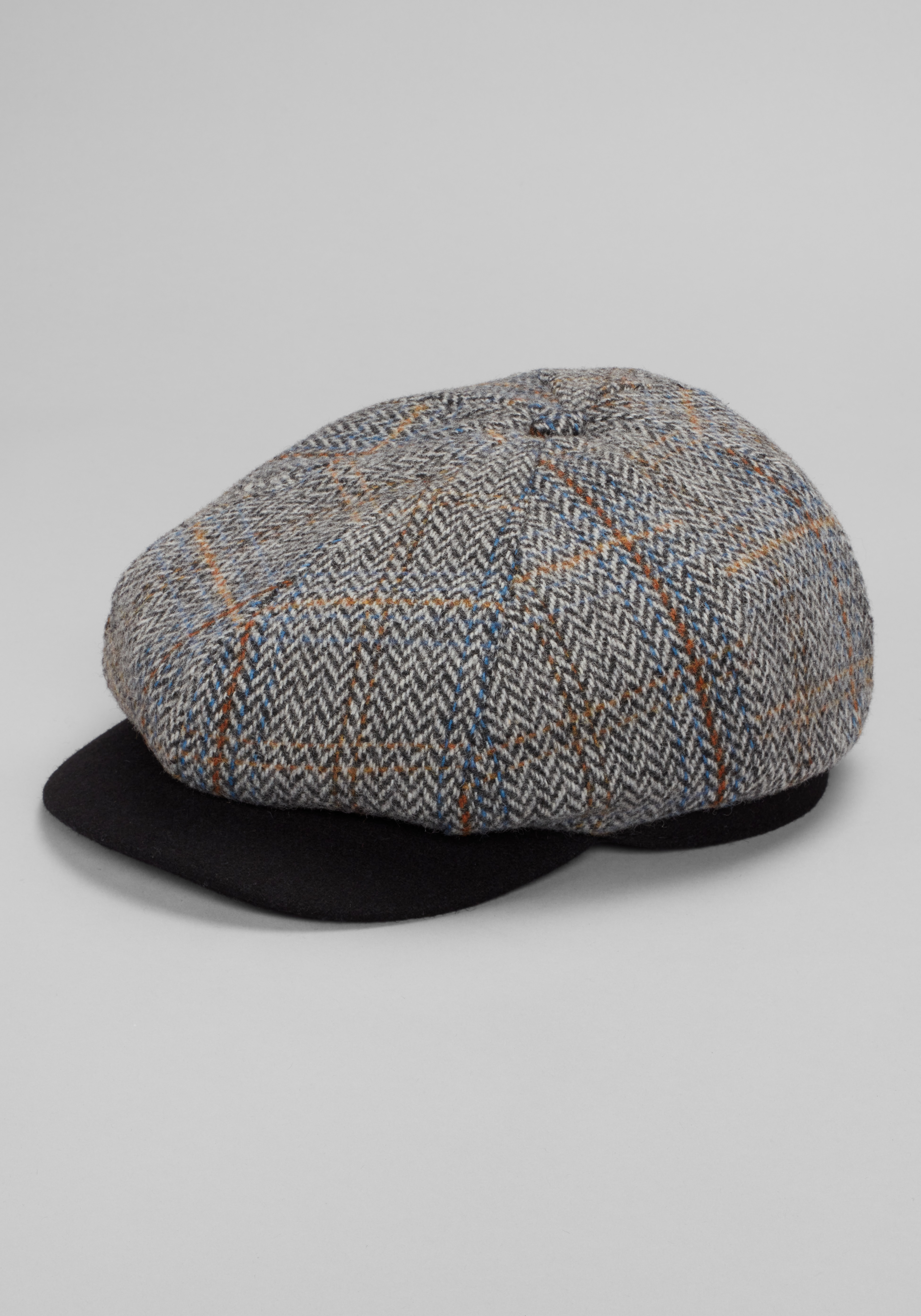 Jos. A. Bank Harris Plaid Newsboy Cap CLEARANCE
