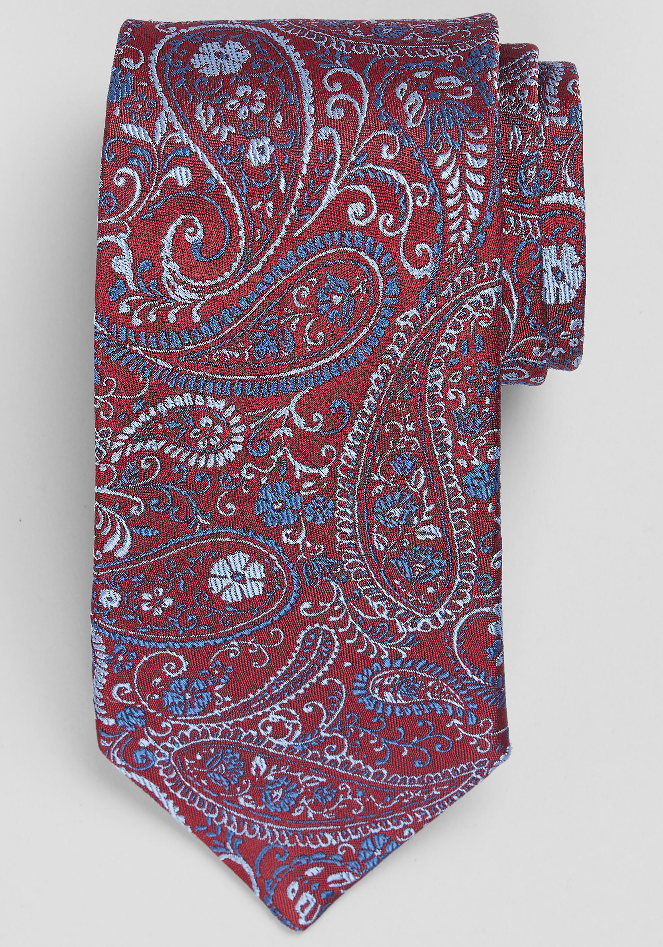 Men's Accessories, Reserve Collection Botanical Paisley Tie - Jos A Bank
