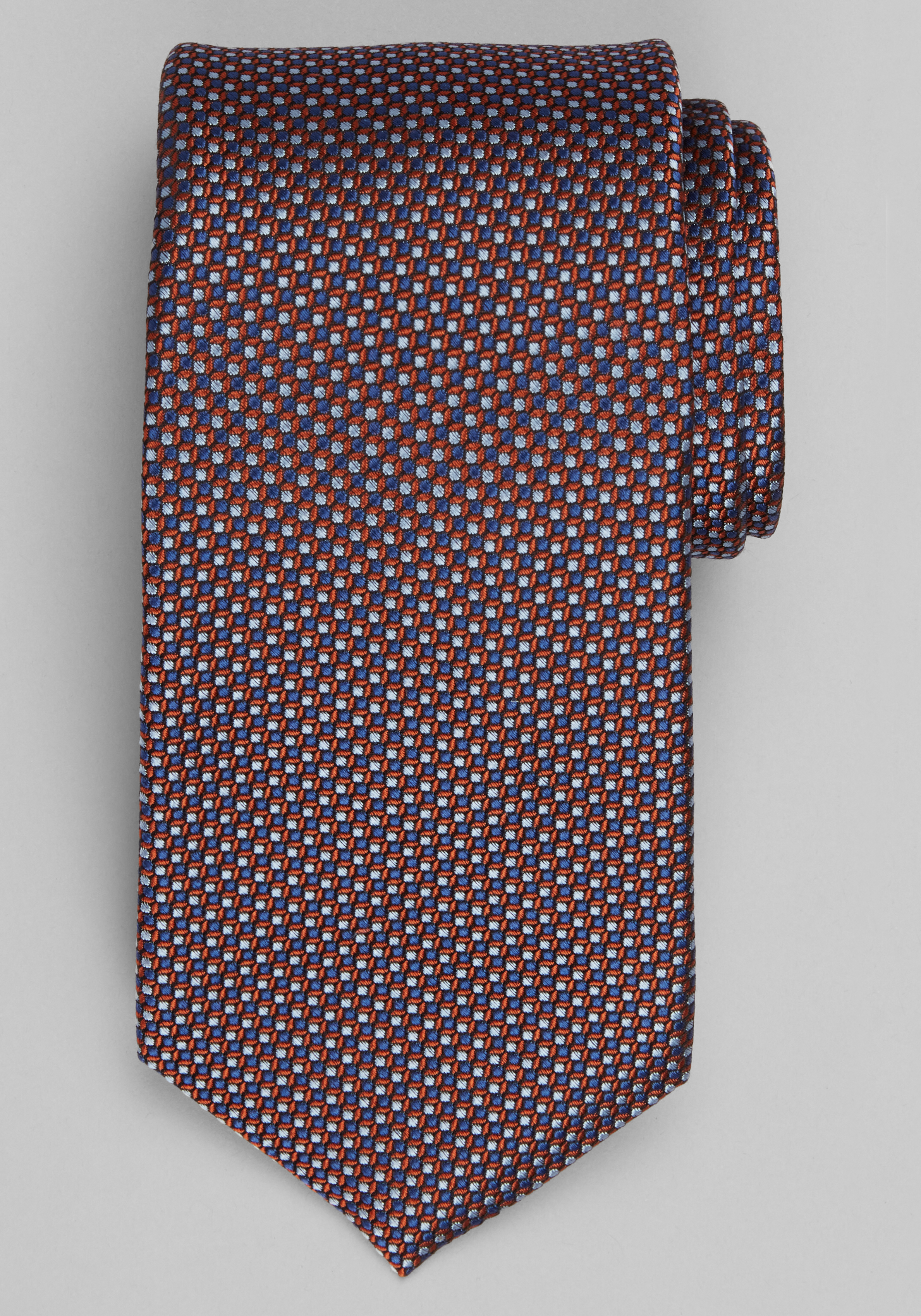Men's Sale, Traveler&reg; Collection Multi Micro Neat Tie - Long - Jos A Bank