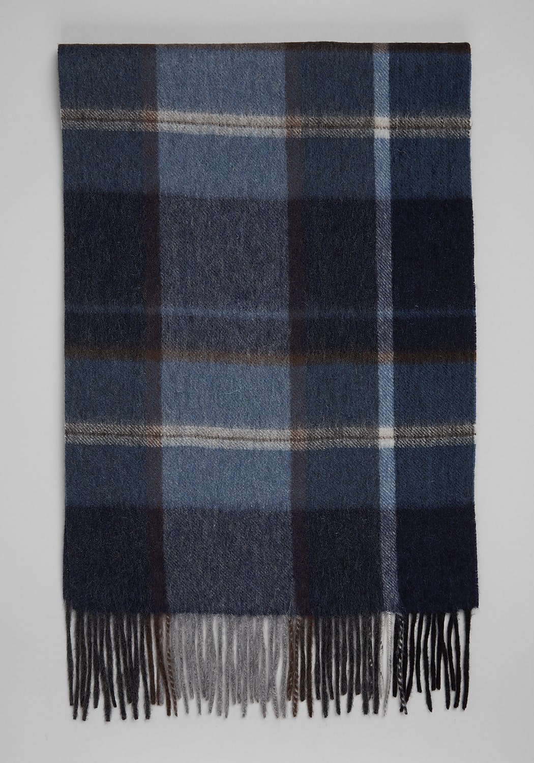 Jos. A. Bank Large Plaid Cashmere Scarf